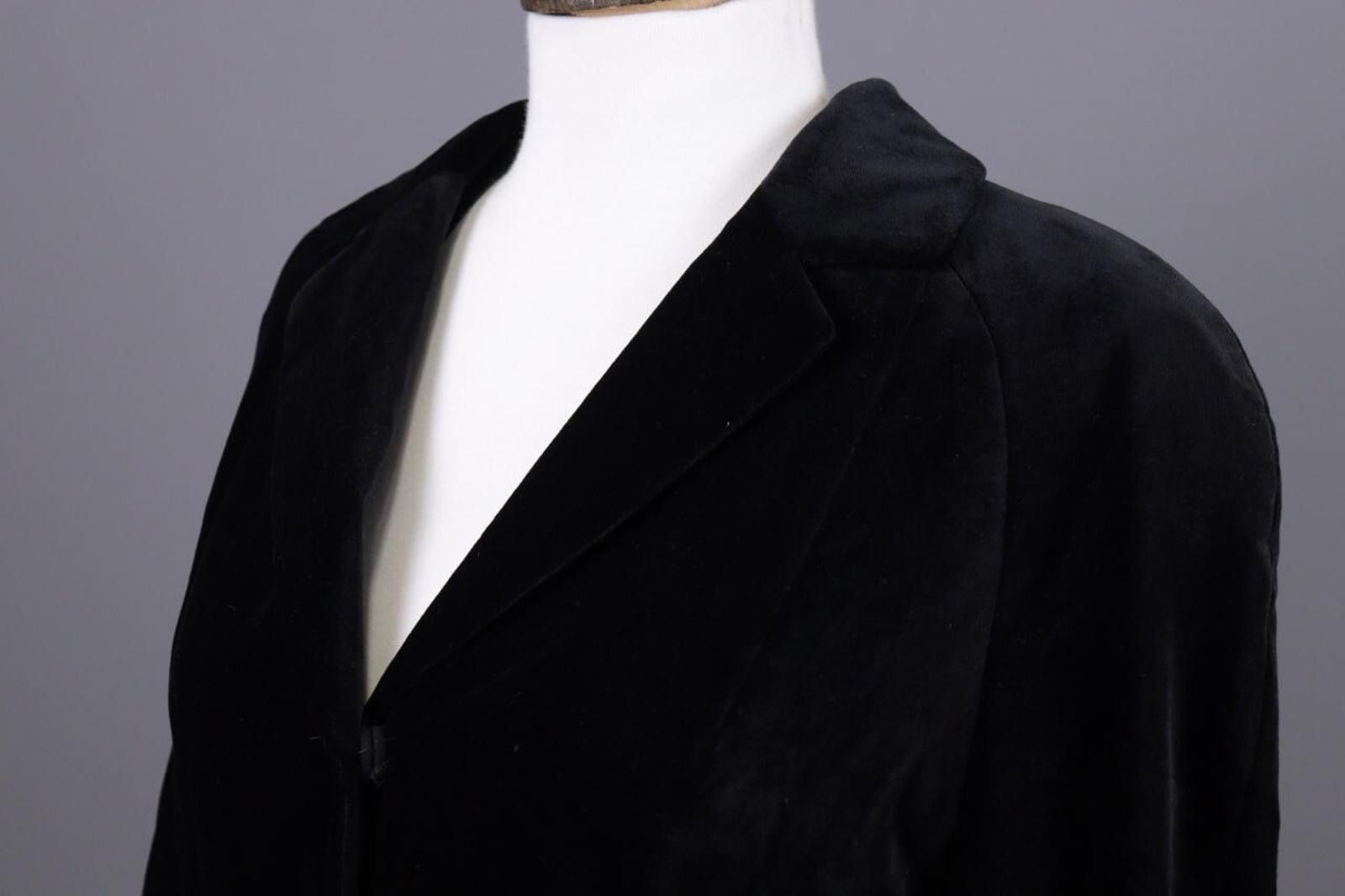 Christian Dior Monsieur Mondi Black 3 Button Silk Velvet Blazer Jacket Size 40 Size M / US 6-8 / IT 42-44 - 9 Thumbnail