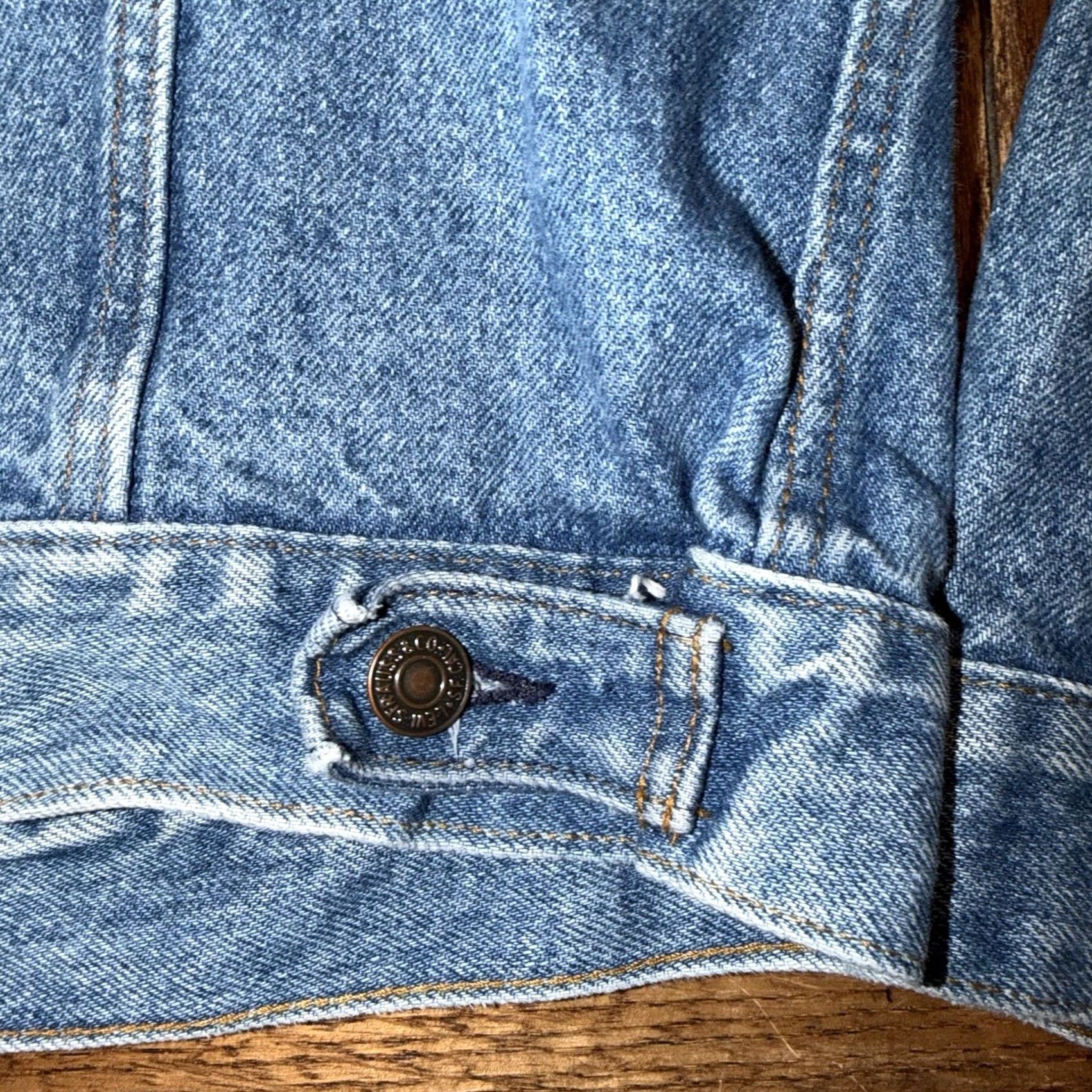 Levi's Levi's Trucker Jacket Denim 80s Vintage Mens Size 46 Regular Blue 70506-0214 Size US S / EU 44-46 / 1 - 6 Thumbnail