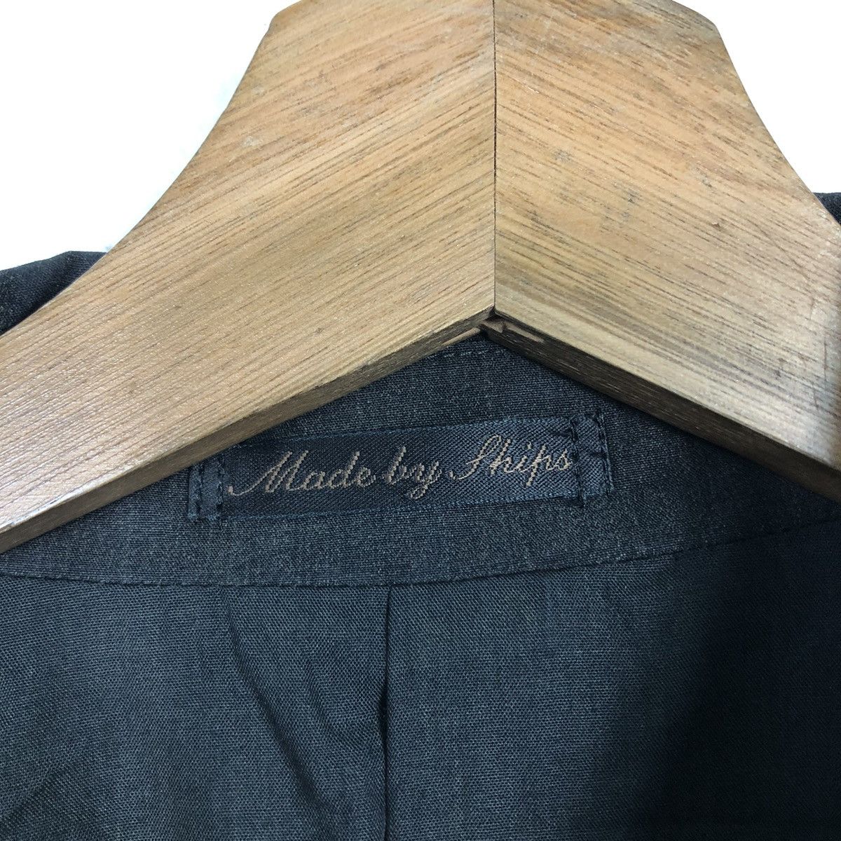 Japanese Brand 📌Vintage Long Jacket Rich Black Ships Japan Made Size US L / EU 52-54 / 3 - 19 Thumbnail