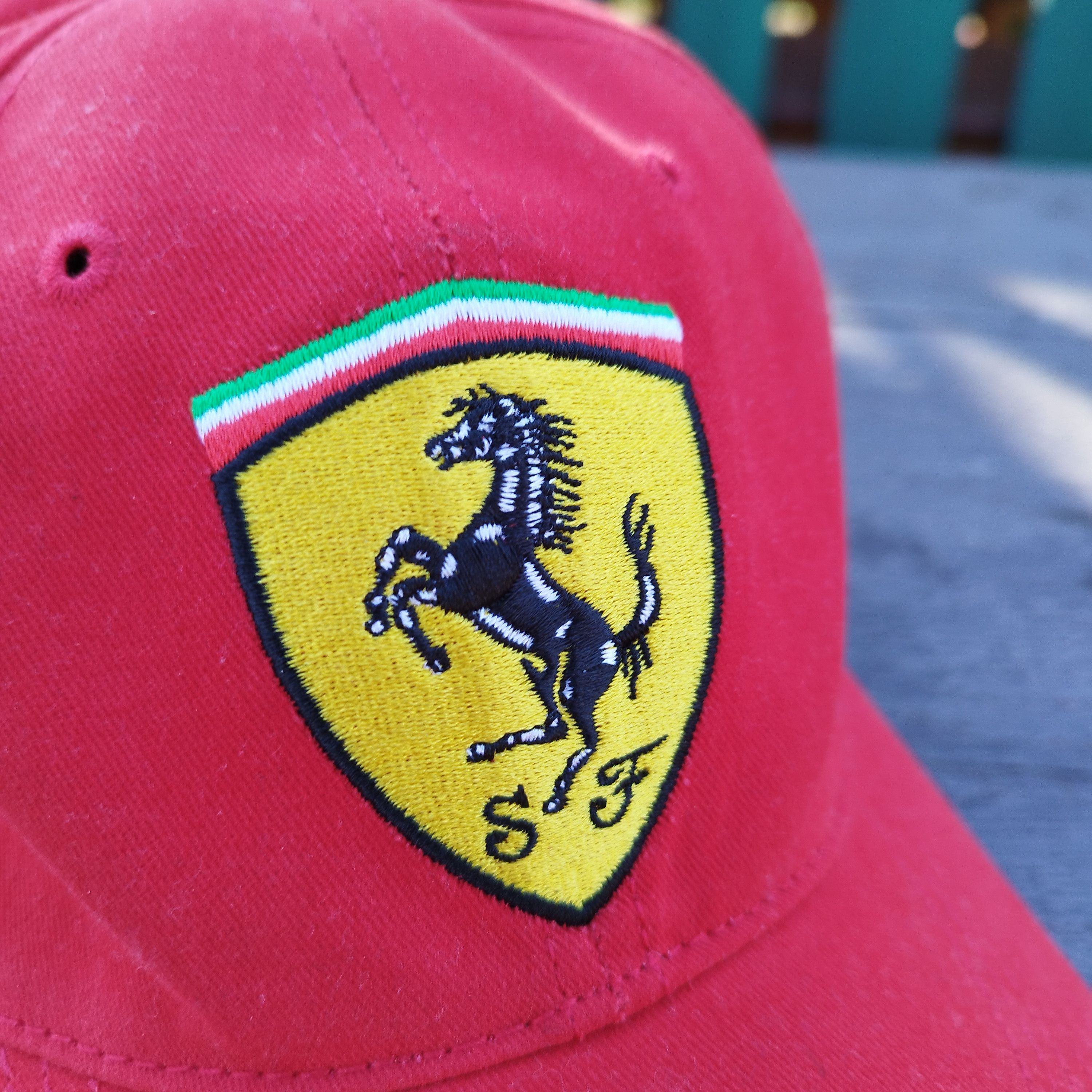 Ferrari Vintage Ferrari F1 Team Racing Cap - Rosso Corsa Red Size ONE SIZE - 3 Thumbnail
