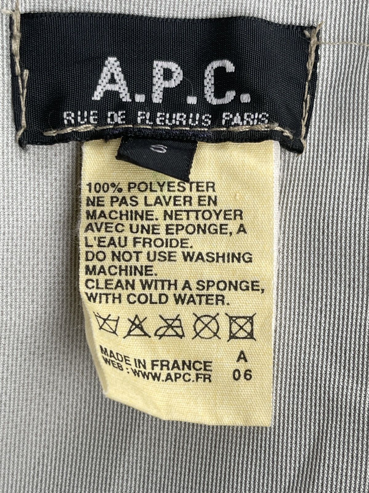 A.P.C. A.P.C Polyester Rain Jacket Size S / US 4 / IT 40 - 15 Thumbnail