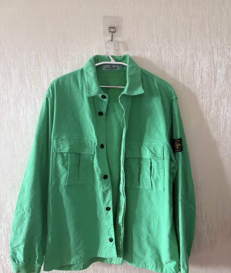 Stone Island Stone Island 22FW Corduroy Washed Jacket, Green Size US XXL / EU 58 / 5 - 1 Thumbnail