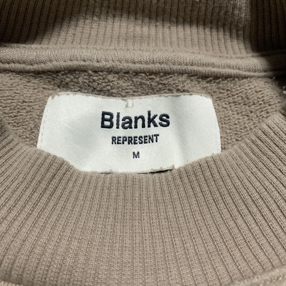 Represent Clo. Represent Medium Blanks Taupe Sweater Sweatshirt Crewneck Size US M / EU 48-50 / 2 - 5 Thumbnail