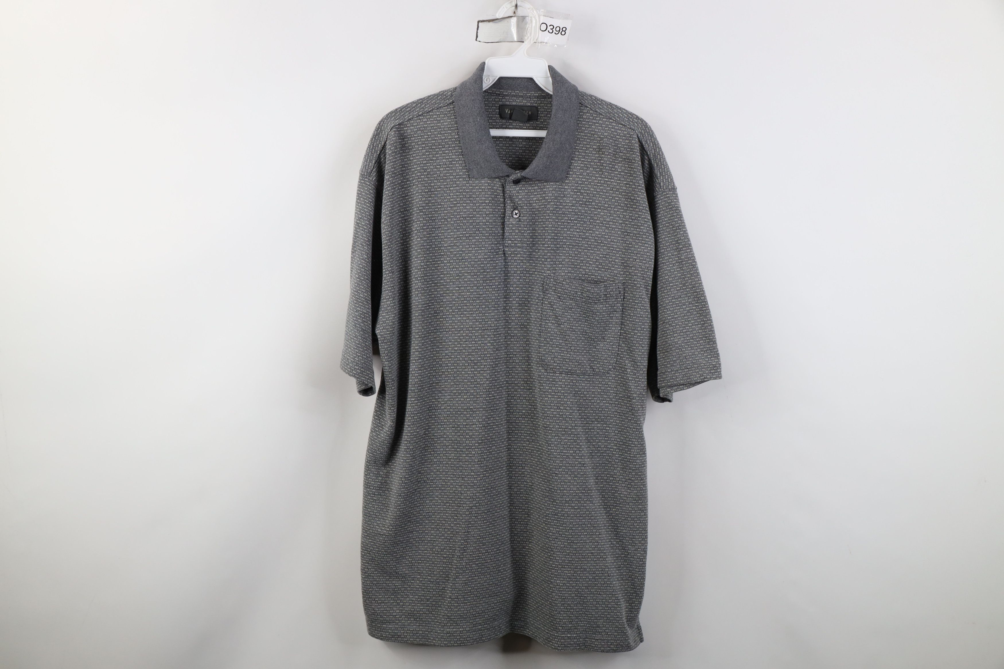 Vintage Vintage 90s Y2K Streetwear Knit Collared Golf Polo Shirt Size US L / EU 52-54 / 3 - 1 Thumbnail