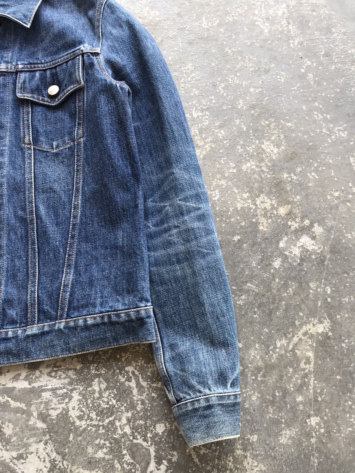HELMUT LANG Classic Raw Denim Jacket