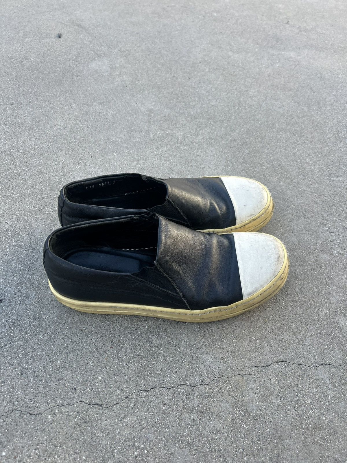 Rick Owens Rick Owens Slip On Ramones Size US 8 / EU 41 - 3 Thumbnail