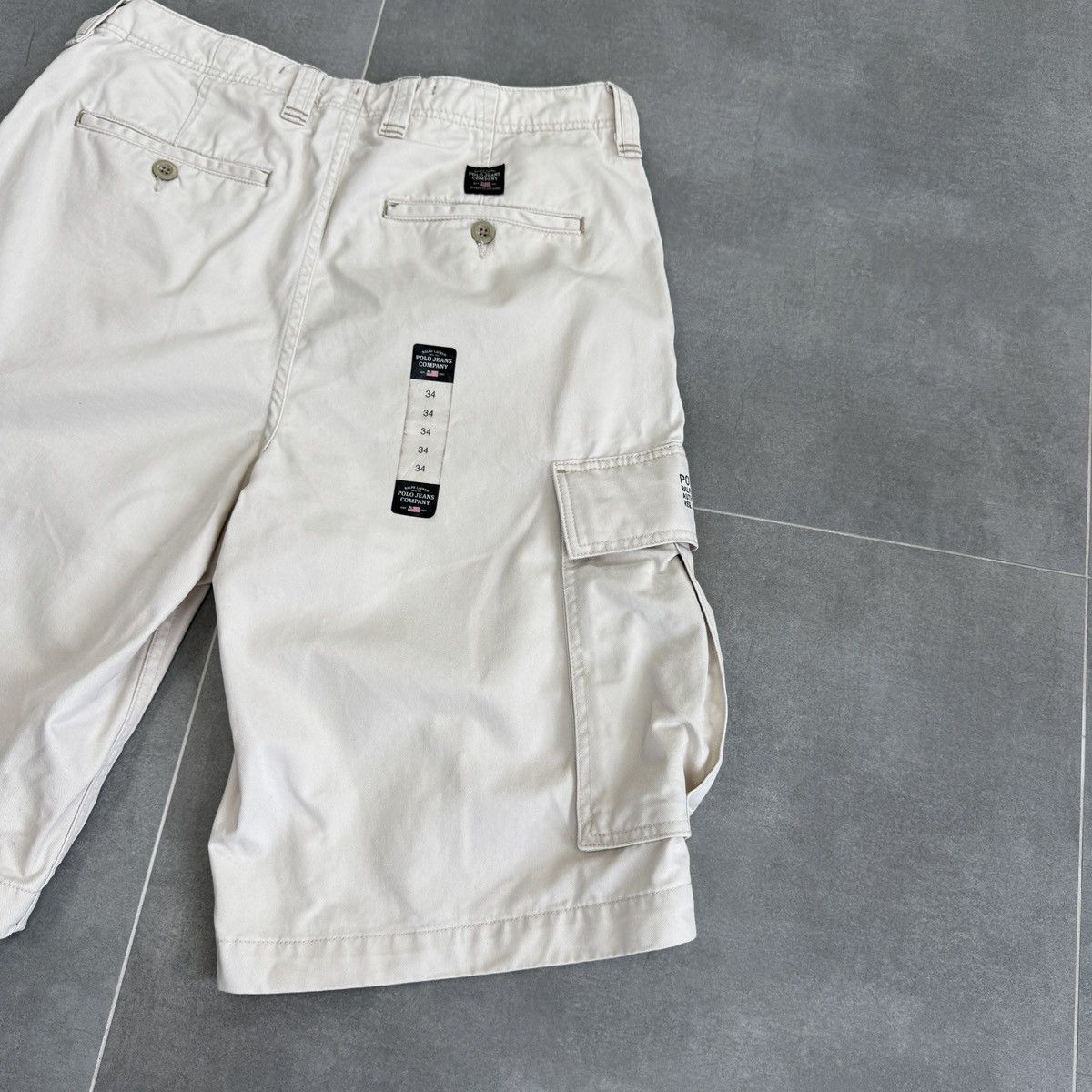 Polo Ralph Lauren Polo Jeans Company Ralph Lauren Cargo Baggy Shorts Size 34 Size US 34 / EU 50 - 19 Thumbnail