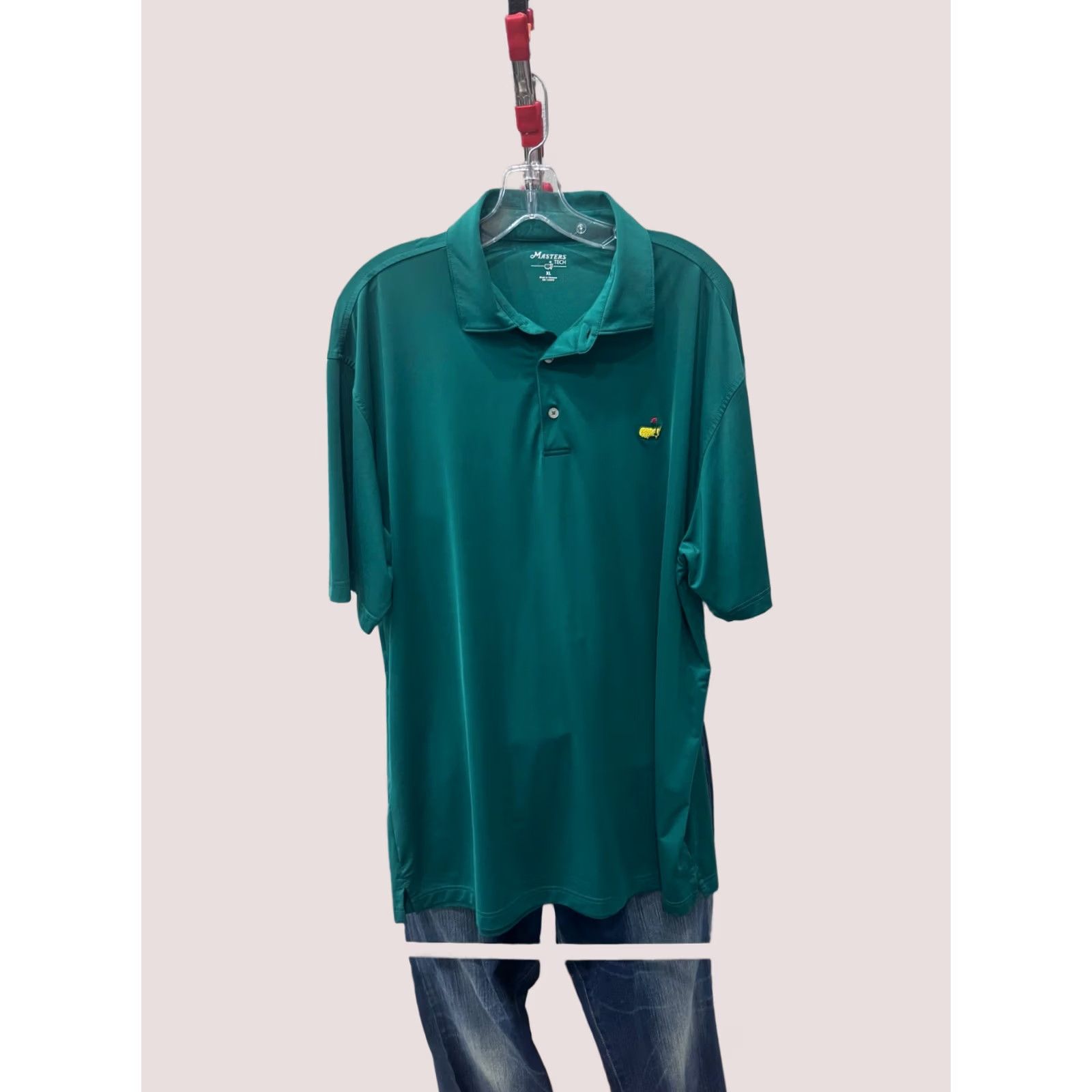 Vintage Masters Agusta Green Golf POLO SHIRT XL Men XS? Size US XL / EU 56 / 4 - 1 Thumbnail