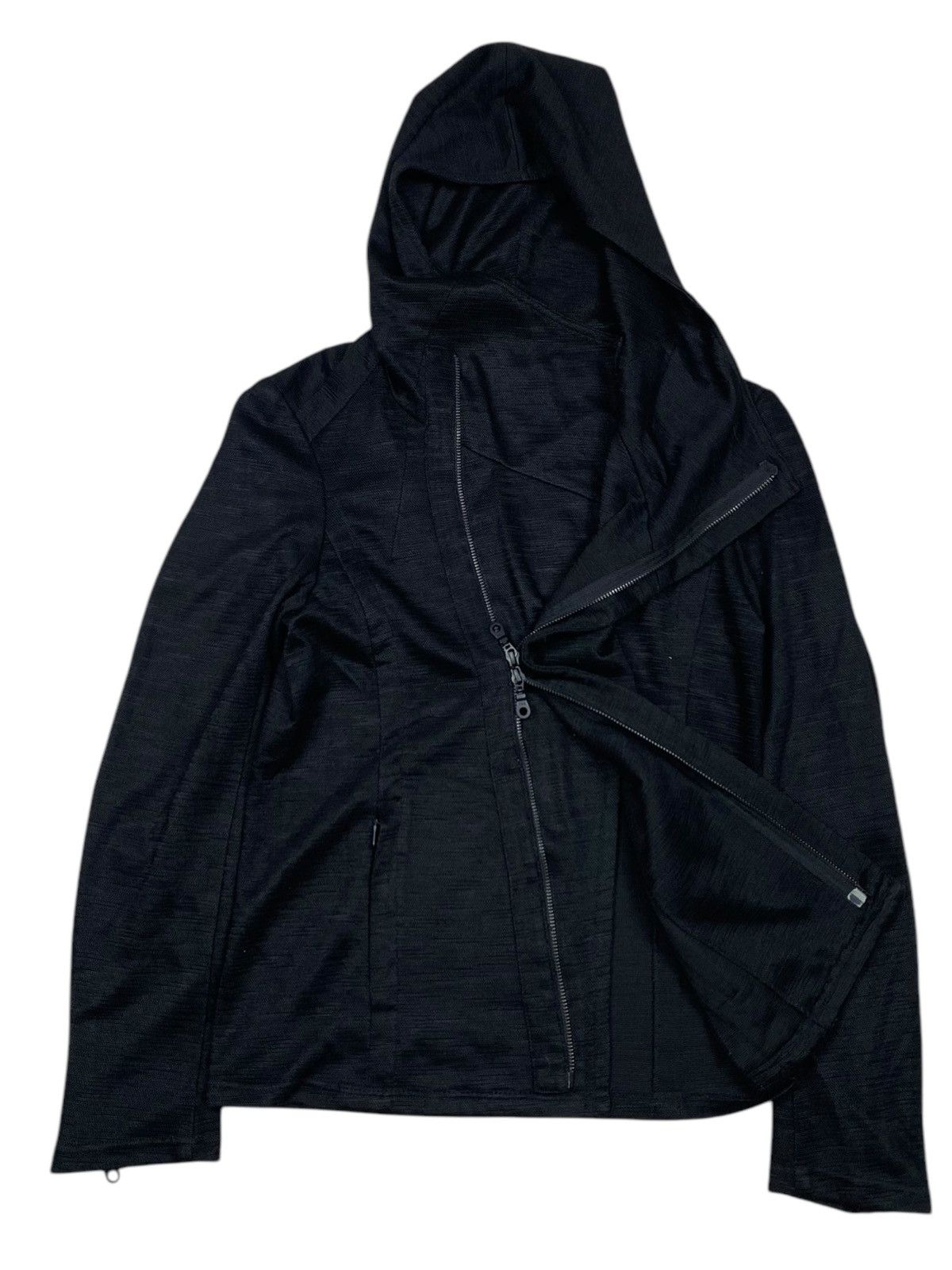 2000s Luv Maison Jackrose - Asymetrical Zip Hoodie Jacket