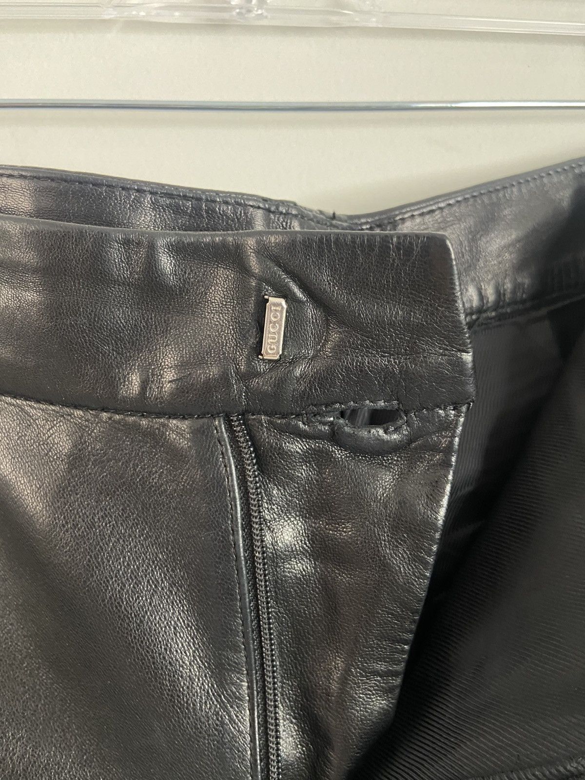 Gucci Gucci Tom Ford nappa leather pants Size US 29 - 5 Thumbnail