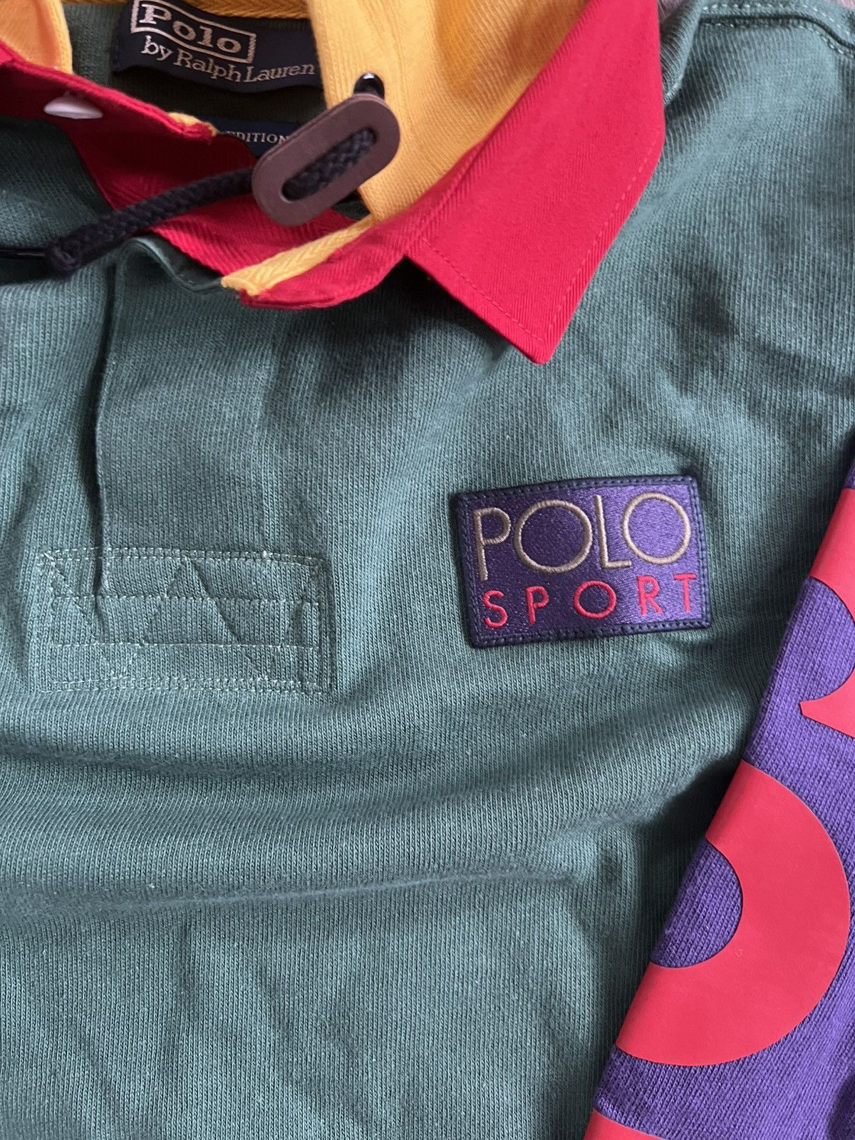 Polo Ralph Lauren Polo Ralph Lauren Snow Beach Cold Wave Rugby hooded shirt M Size US M / EU 48-50 / 2 - 4 Thumbnail