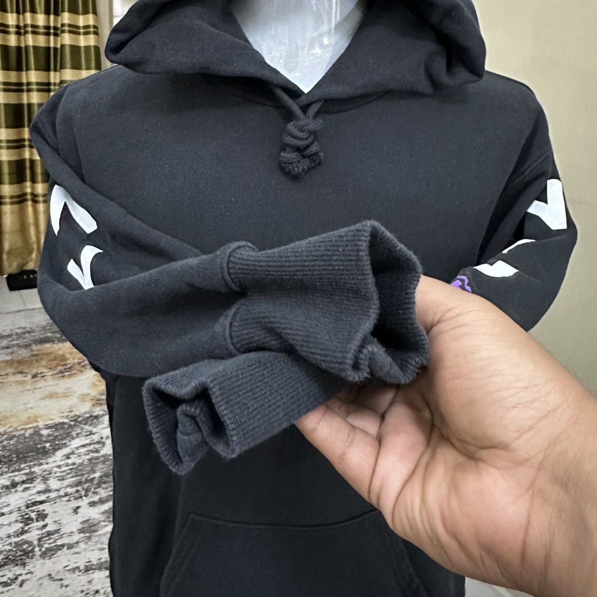 Vintage New York University Hoodie Size US XL / EU 56 / 4 - 5 Thumbnail