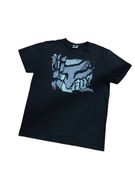 Fox Racing Vintage Fox Racing Big Y2K Print Short Sleeve T-Shirt Size L Size US L / EU 52-54 / 3 - 1 Thumbnail