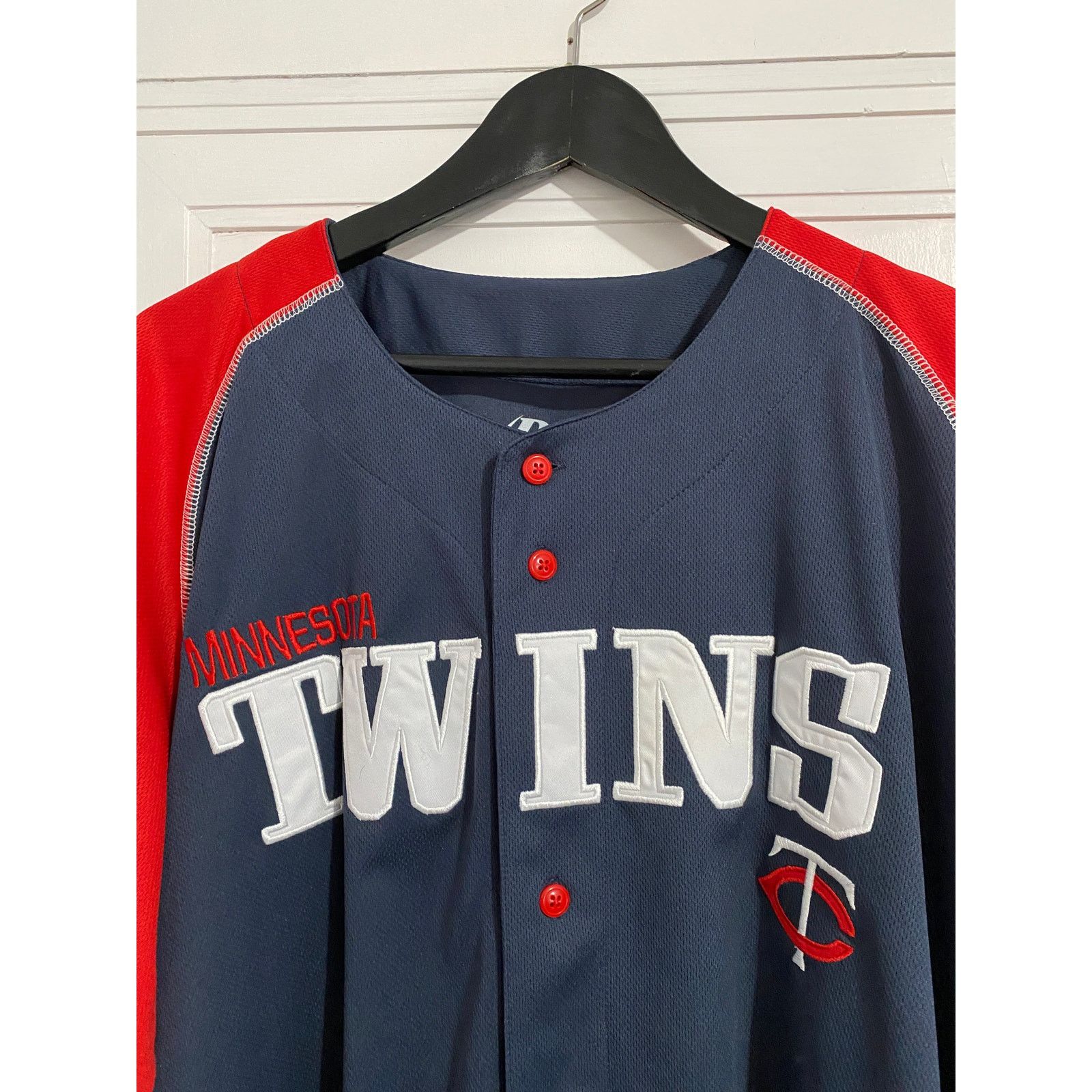 MLB NWT Minnesota Twins Stitched Baseball Jersey Men's Size XL Size US XL / EU 56 / 4 - 2 Thumbnail