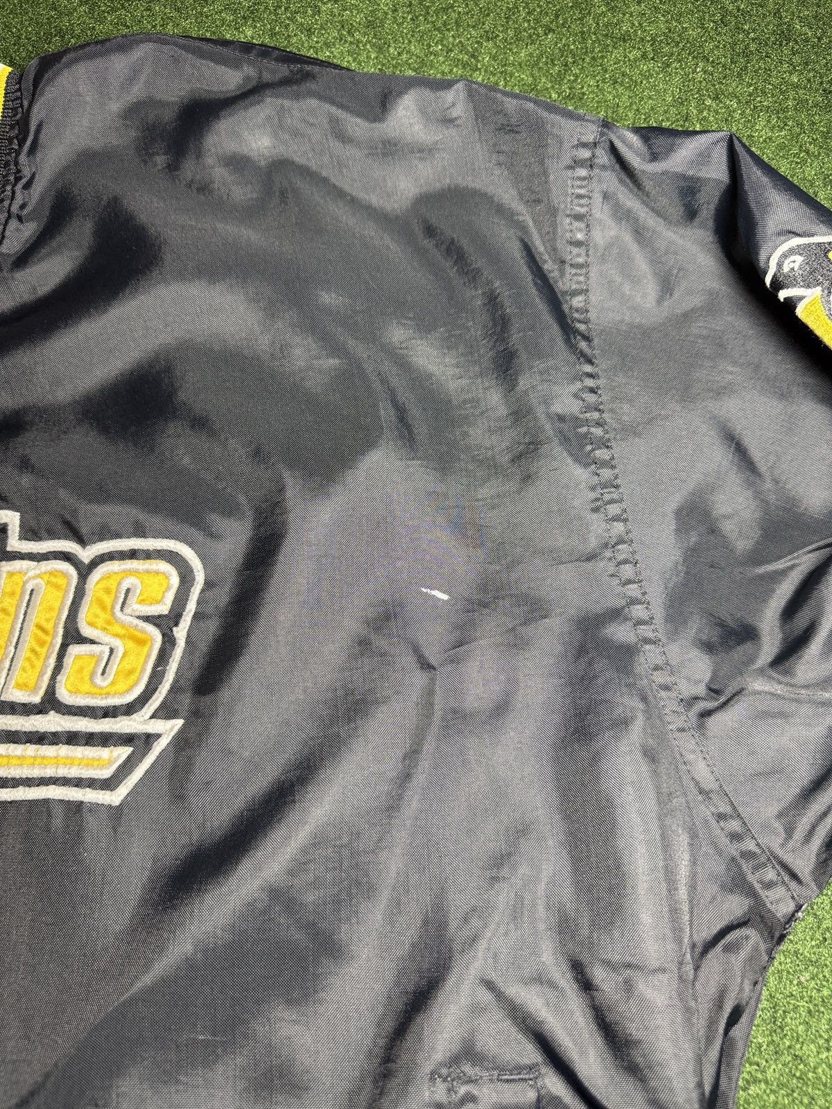 Starter × Vintage Vintage 90s Pittsburgh Penguins Starter Pullover Windbreaker Size US XXL / EU 58 / 5 - 10 Thumbnail
