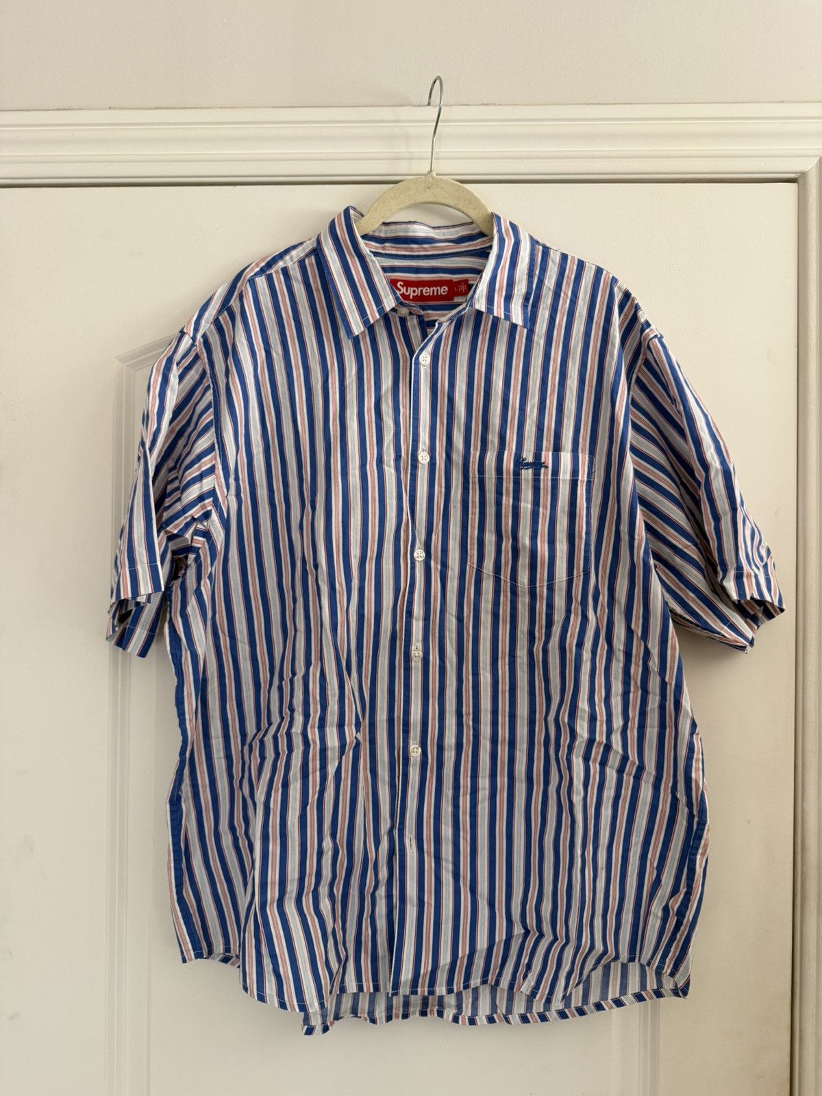 Supreme Supreme stripe shit size Large Size US L / EU 52-54 / 3 - 1 Thumbnail