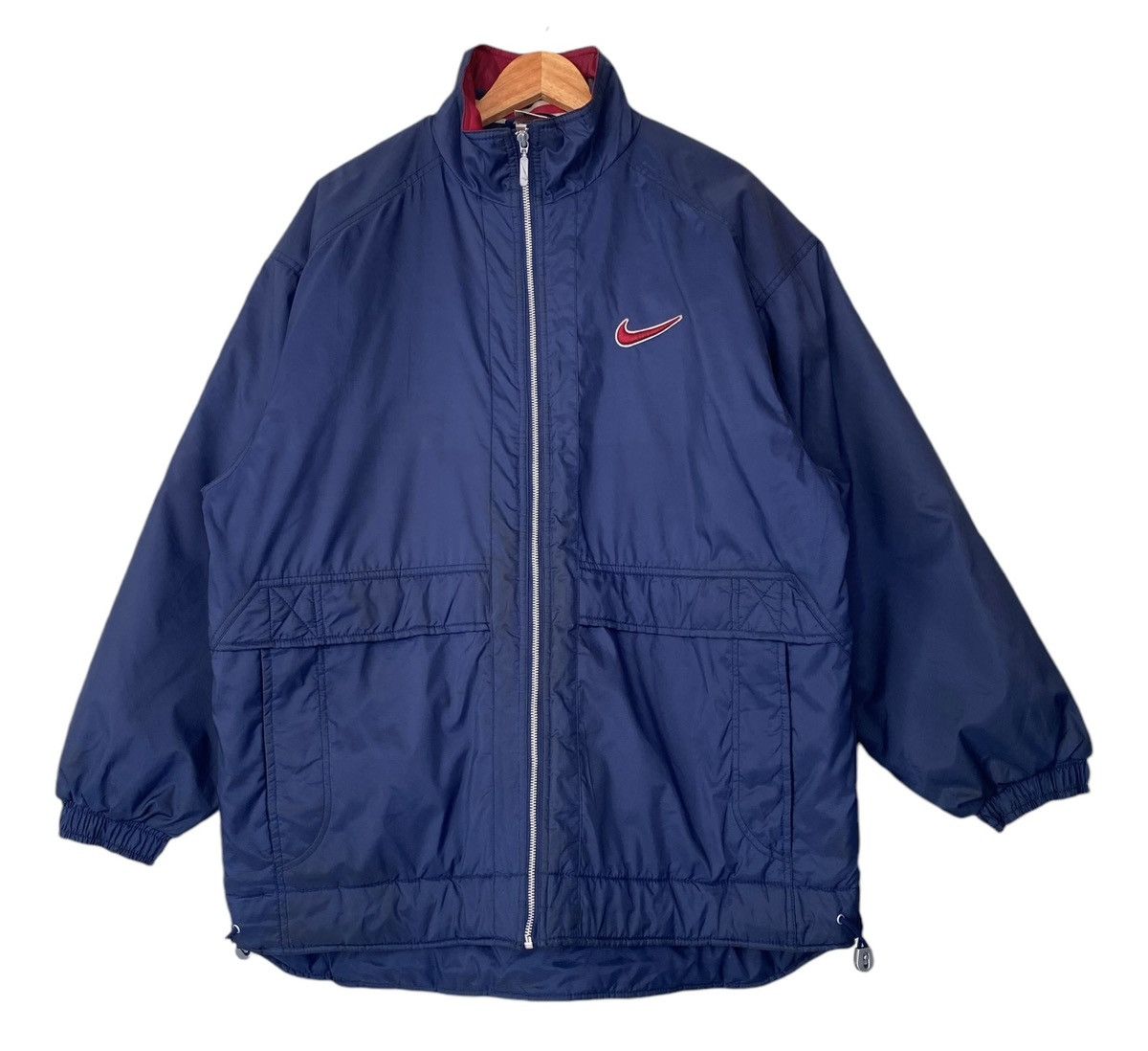 Nike Vtg🔥NIKE 90s Zipper Jacket Size US M / EU 48-50 / 2 - 2 Thumbnail