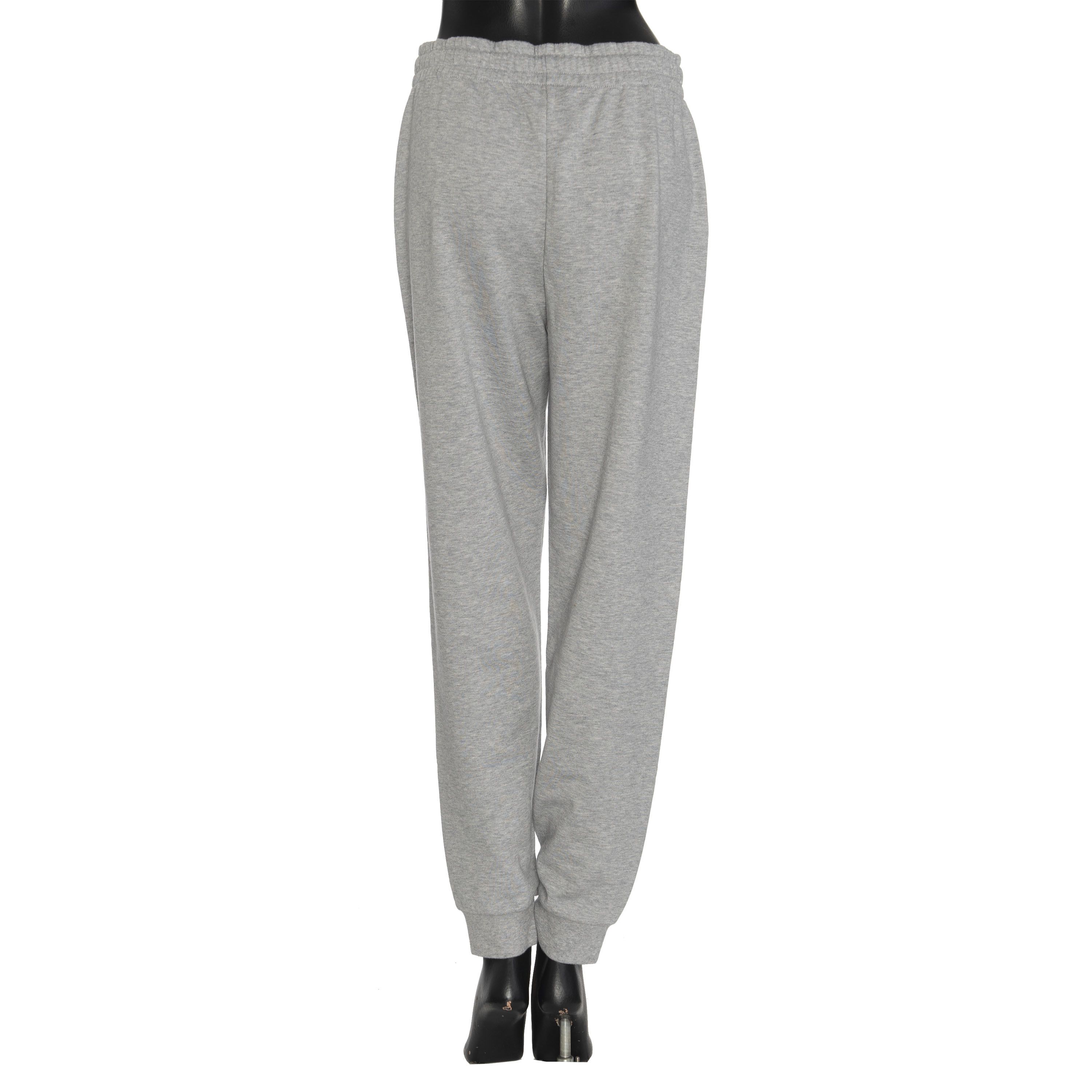 Celine "Triomphe" Track Pants In Grey Cotton & Cashmere Size 36" / US 14 / IT 50 - 4 Thumbnail