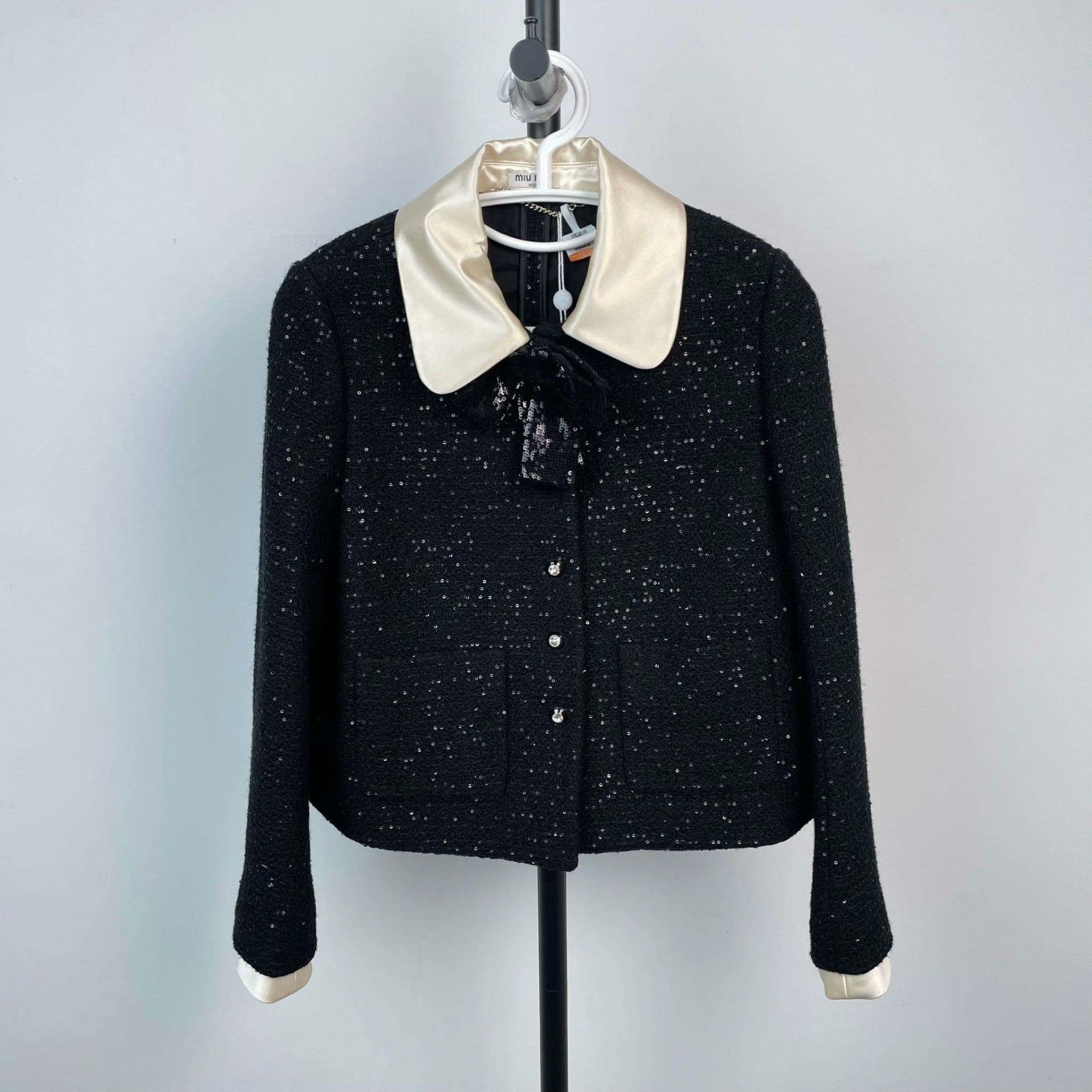Miu Miu Miu Miu Black Jacket 36 Women Size S / US 4 / IT 40 - 1 Thumbnail