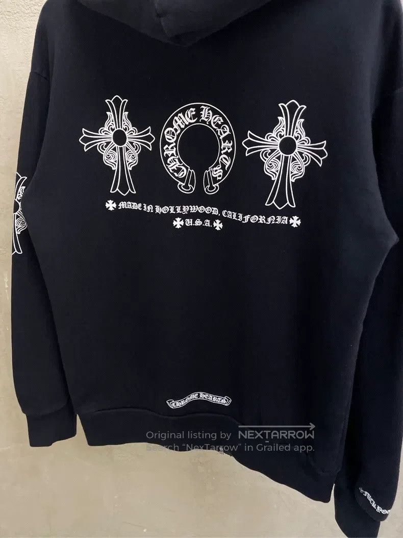 Chrome Hearts CHROME HEARTS Size S Black horseshoe three-element Sanskrit Size US S / EU 44-46 / 1 - 6 Thumbnail