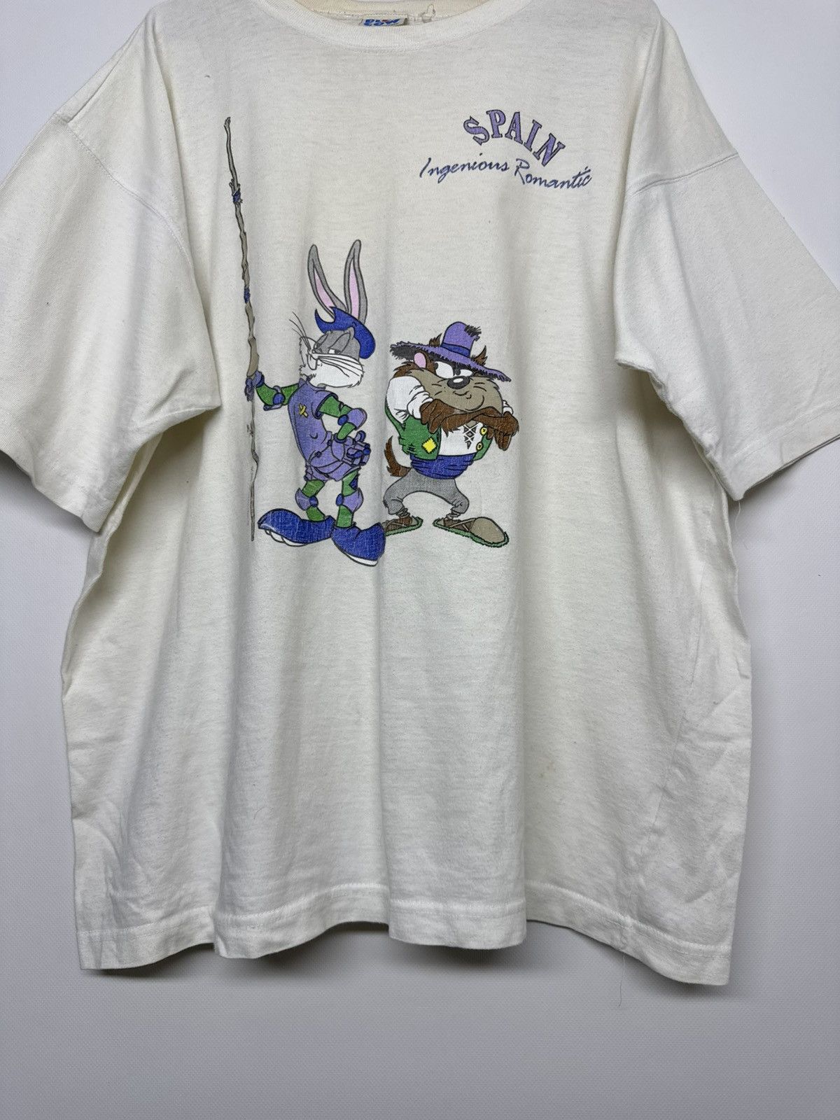 Disney Vintage 90s Looney tunes Orlando Magic t-shirt Size US XL / EU 56 / 4 - 7 Thumbnail