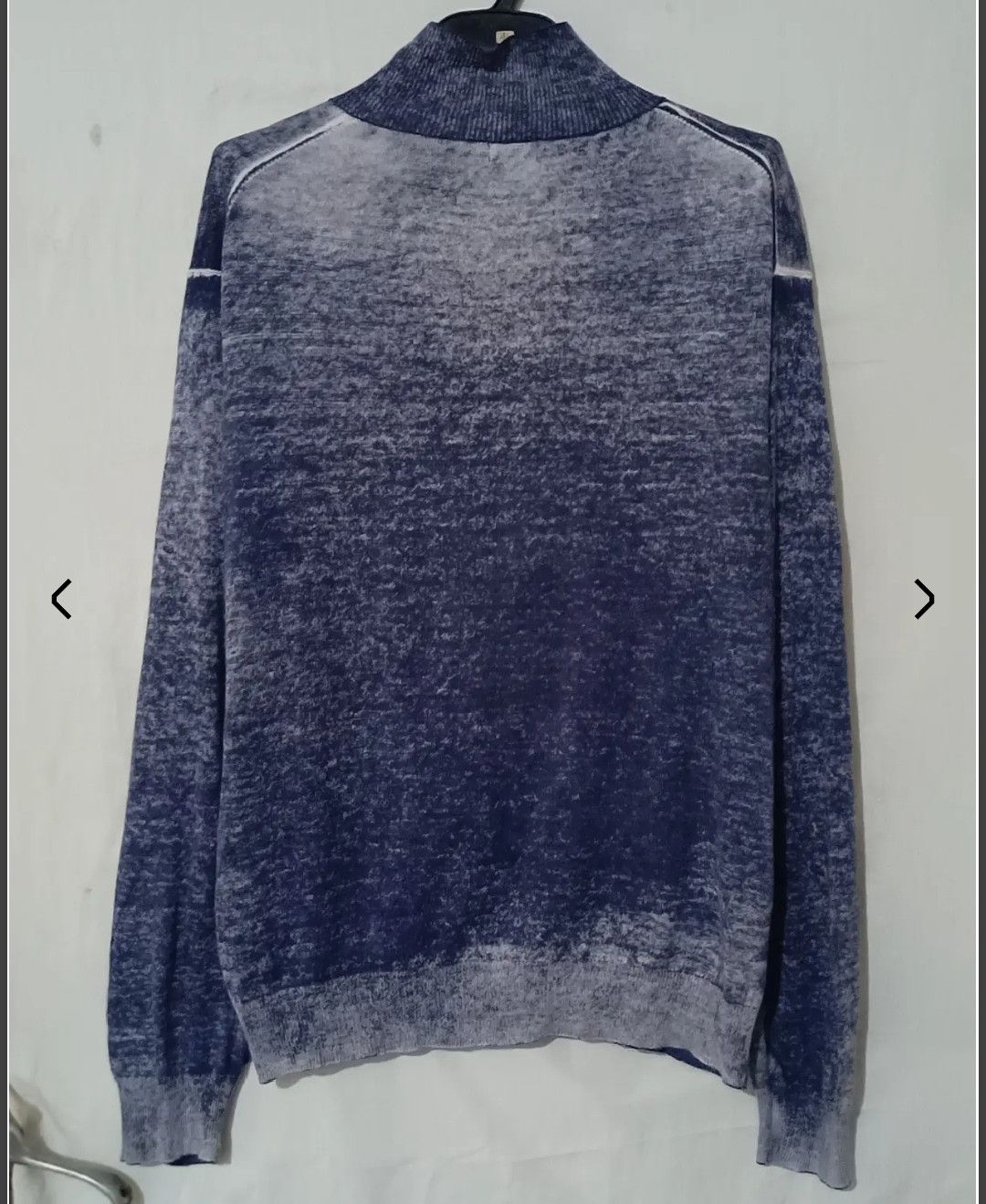 If Six Was Nine 2000's Desige Archive - Lampo Zip Up Cardigan Indigo Blue Size US M / EU 48-50 / 2 - 3 Thumbnail