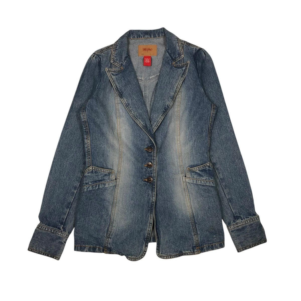 Japanese Brand 🔥VINTAGE DENIM CHORE WORK JACKET MOSSIMO ISSEY MIYAKE Size US M / EU 48-50 / 2 - 1 Thumbnail