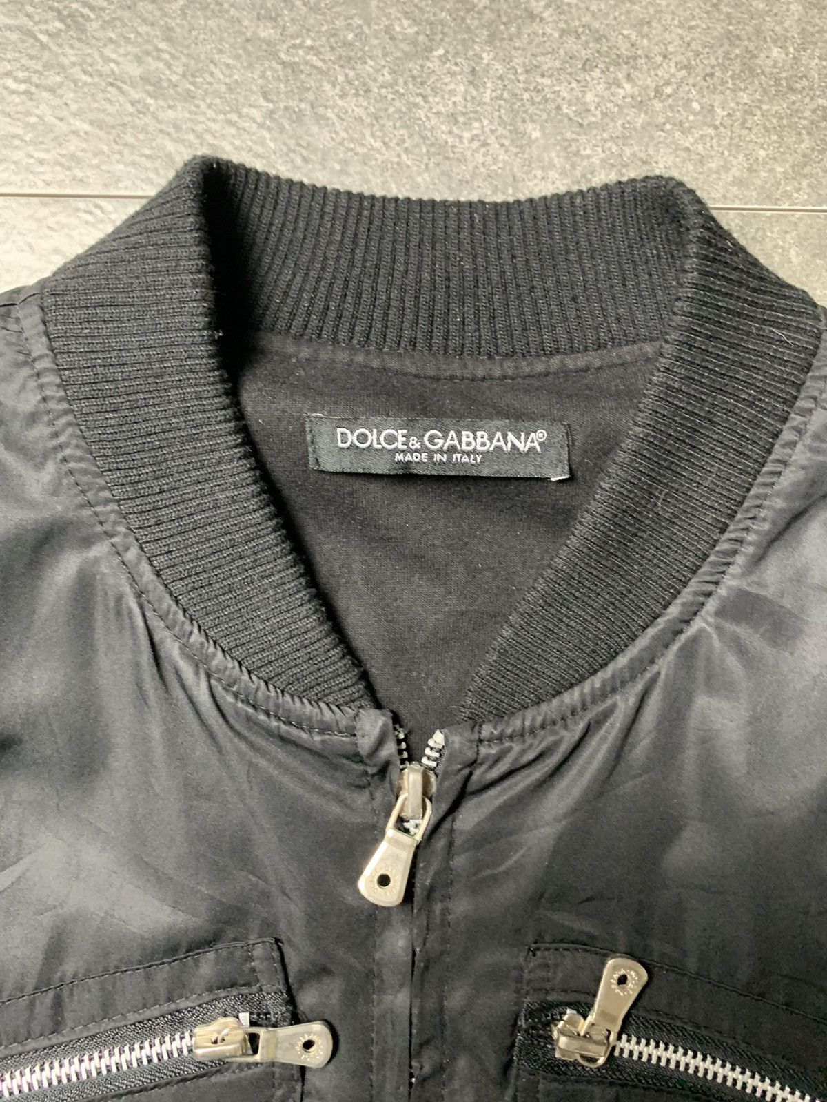 2000s Dolce Gabbana Multipocket Bomber Jacket