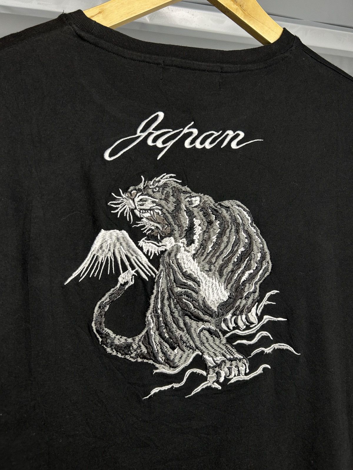 Japanese Brand Y2k vintage Bullet Noise bordir tee Size US L / EU 52-54 / 3 - 3 Thumbnail