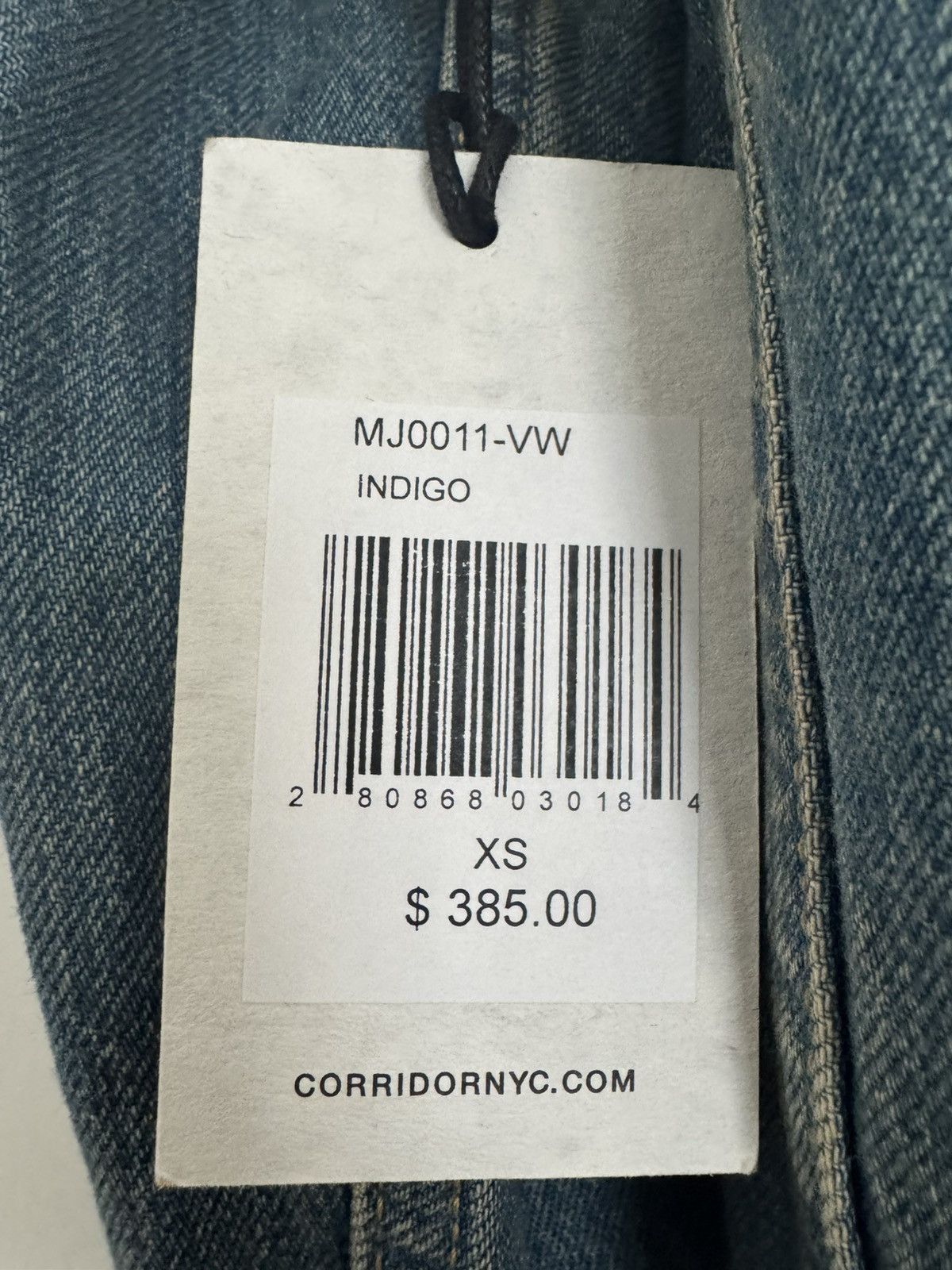 Corridor Corridor - Made in Italy Organic Cotton Denim Jacket XS NWT Size US XS / EU 42 / 0 - 2 Thumbnail