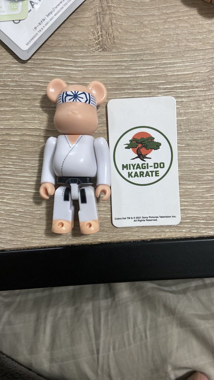Medicom Toy Bearbrick Series 43 Secret Miyagi Do Karate 100% Medicom Toy Size ONE SIZE - 1 Thumbnail