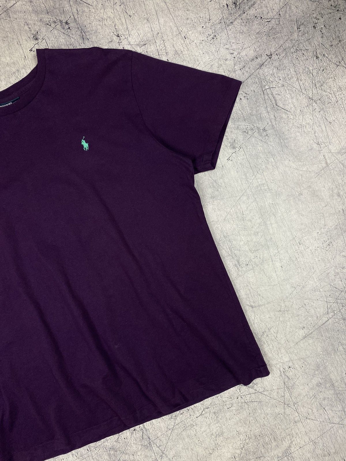 Polo Ralph Lauren × Vintage Vintage Polo Ralph Lauren Basic Hype Tee T Shirt Size US XL / EU 56 / 4 - 3 Thumbnail