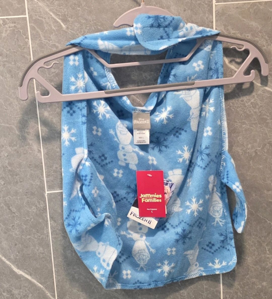Disney NWT Jammies For Your Families Disney Olaf Pet Pajama L Size L / US 10 / IT 46 - 2 Thumbnail