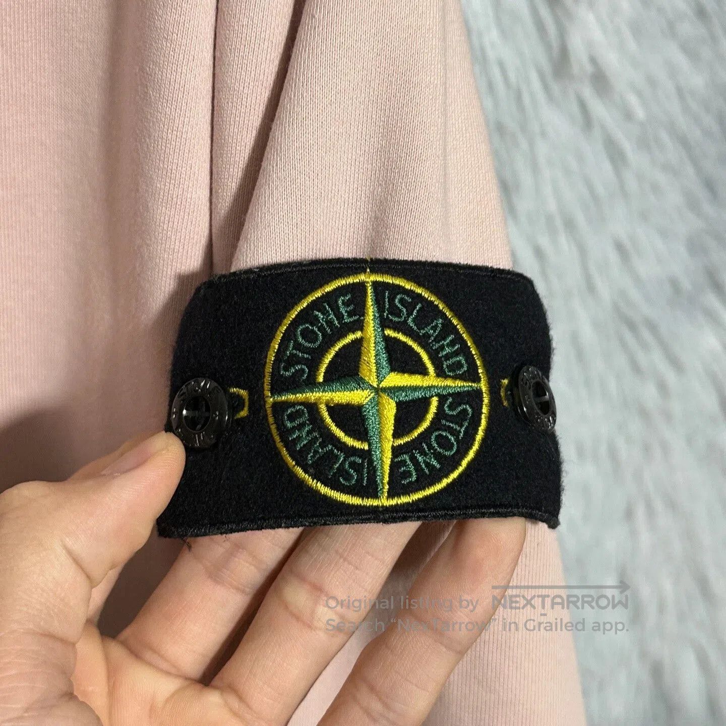 Stone Island pink stone island crewneck sweatshirt XXL. Size US XXL / EU 58 / 5 - 5 Thumbnail