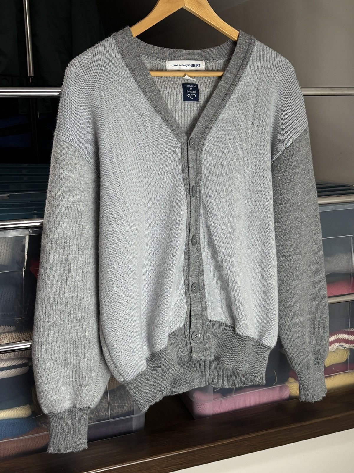 Comme des Garcons SHIRT Comme Des Garcons SHIRT knit button-up vintage cardigan Size US M / EU 48-50 / 2 - 2 Thumbnail