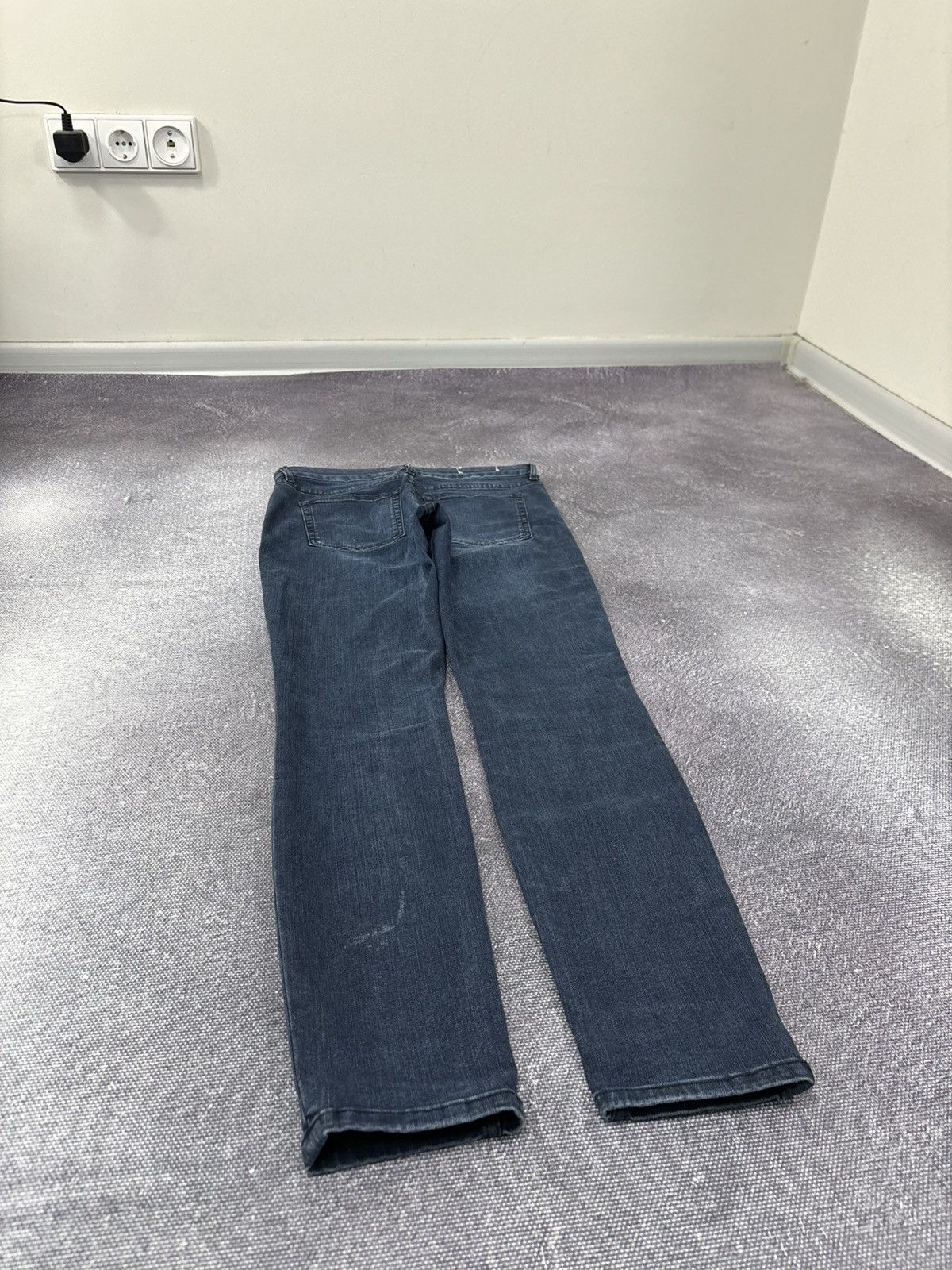 Acne Studios Acne Studios Skin 5 Deep Women’s Navy Blue Slim Denim Jeans Size 27" / US 4 / IT 40 - 10 Thumbnail