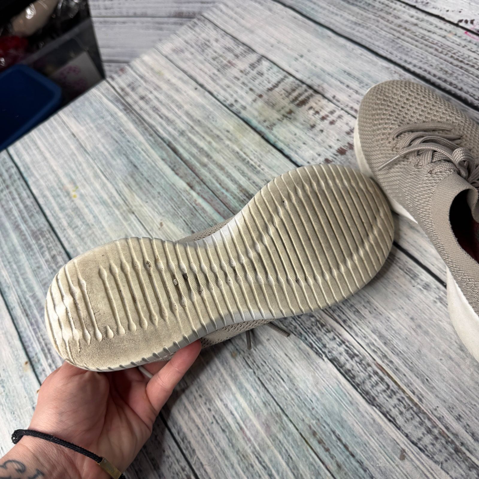 SKECHERS Skechers Ultra Flex Statement Sneakers Knit Lace-Up Taupe 8 Size US 8 / IT 38 - 5 Thumbnail