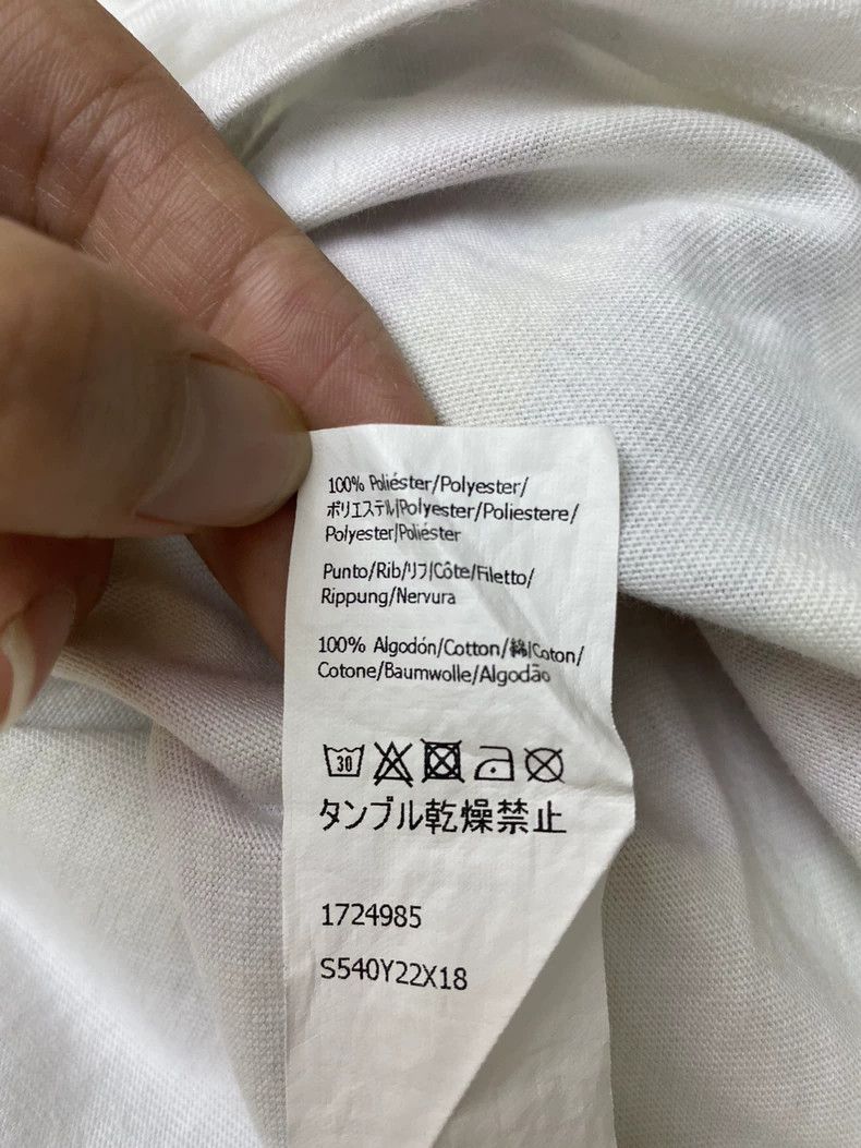 Loewe LOEWE White letter candle print T-shirt short sleeves Size XS / US 0-2 / IT 36-38 - 6 Thumbnail