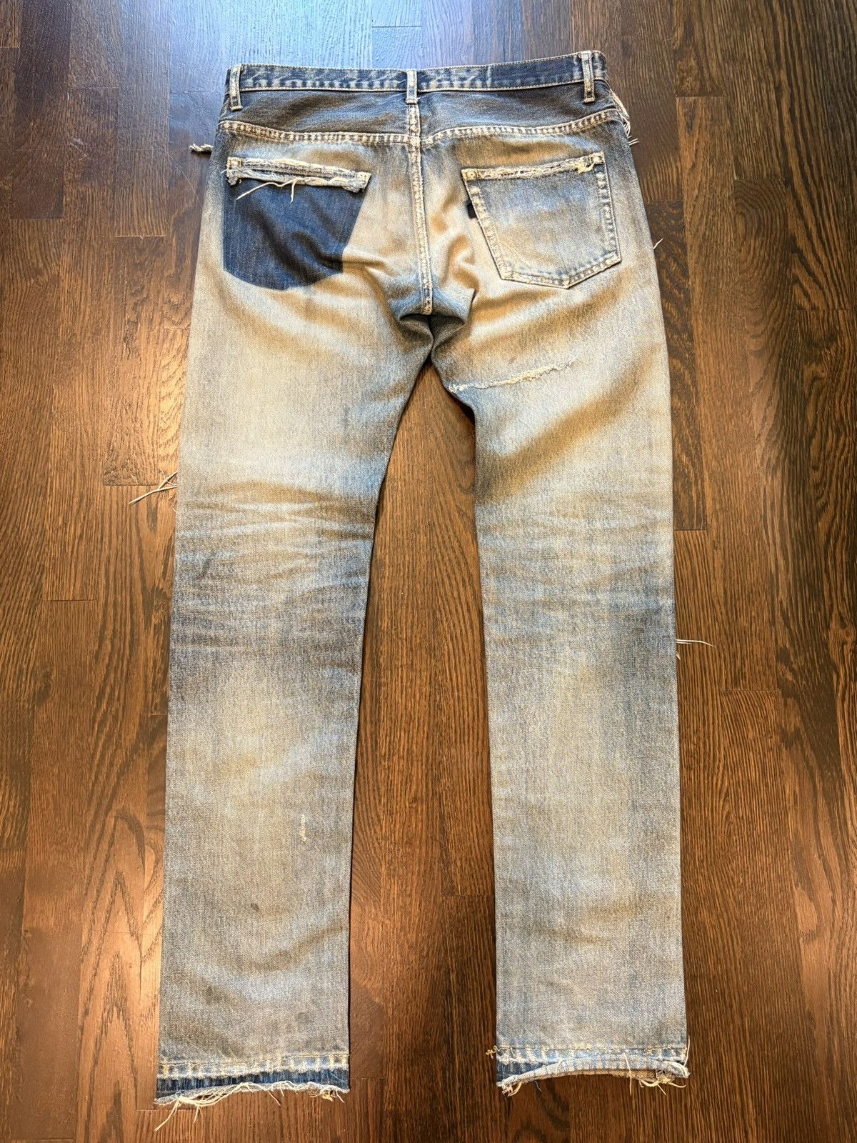Undercover Undercover 68 Blue Yarn Denim Size US 32 / EU 48 - 3 Thumbnail