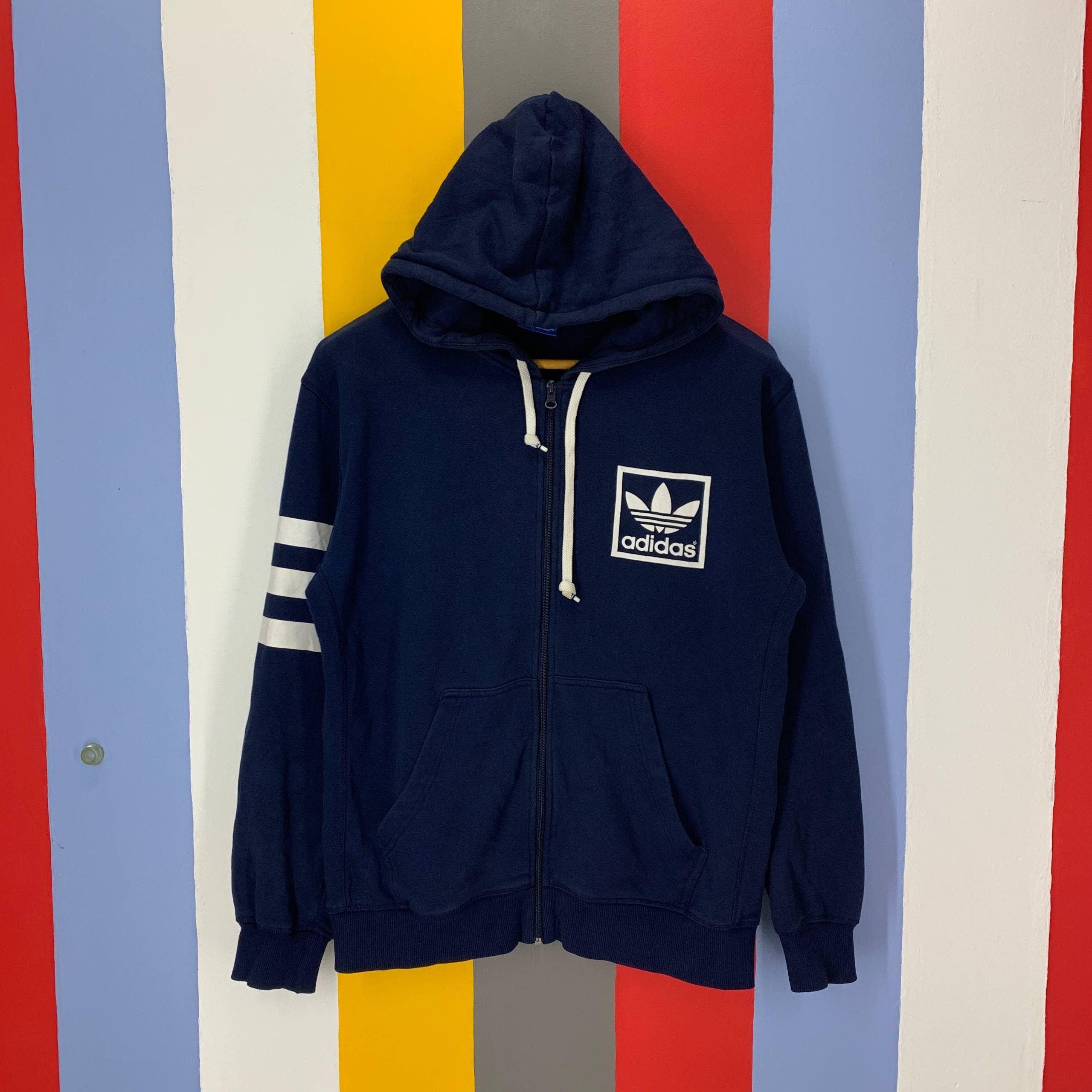Adidas ADIDAS Ideal Zipper Hoodie #2569/U Size US L / EU 52-54 / 3 - 7 Thumbnail