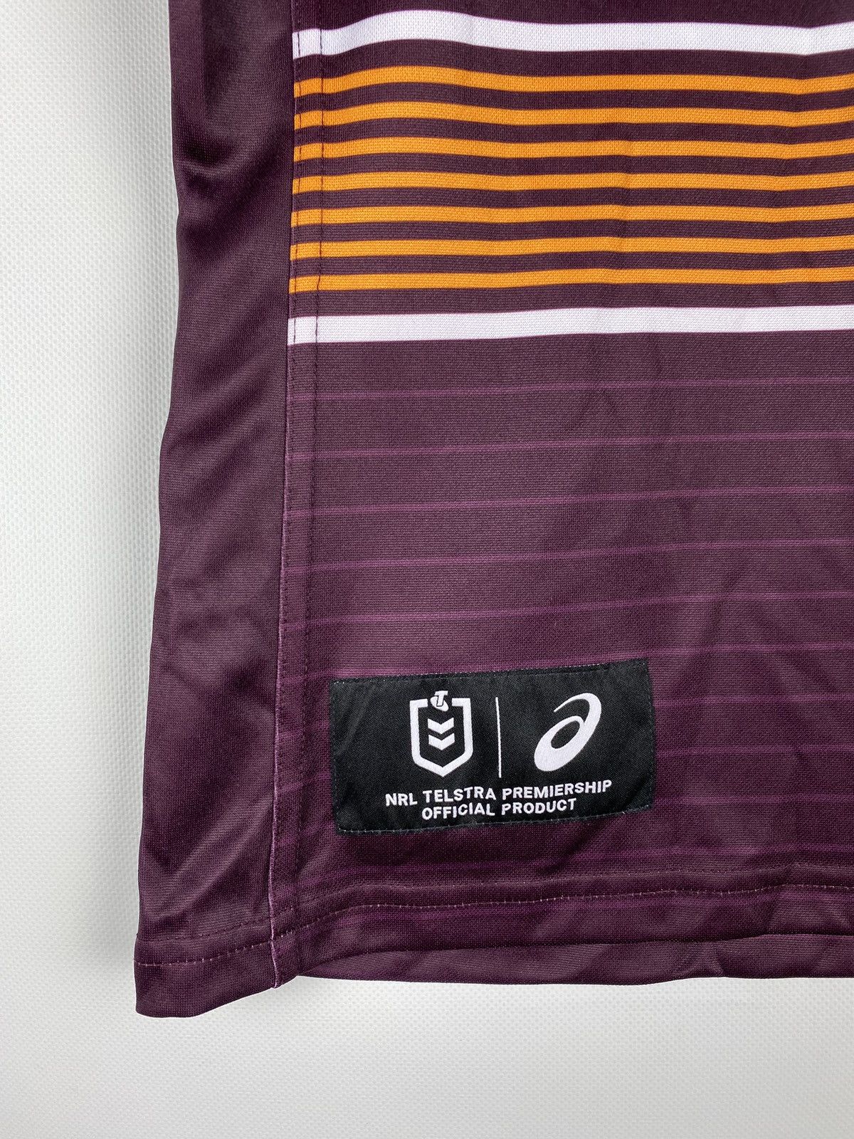Asics ASICS Brisbane Broncos NRL Home Jersey Rugby Shirt Size S Size US S / EU 44-46 / 1 - 11 Thumbnail