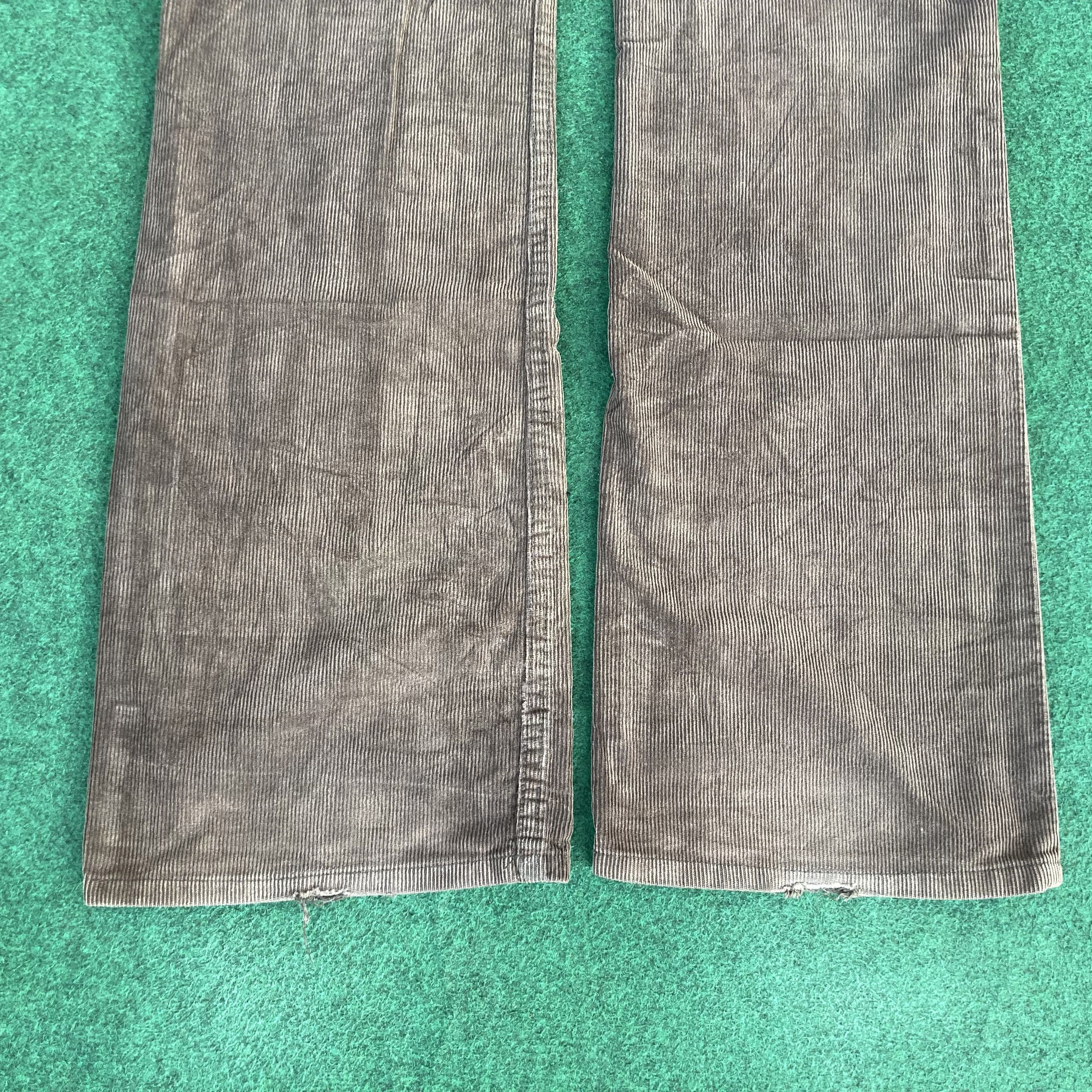 Levi's 34x32 Vintage Levis 517 Denim Corduroy Flare Bootcut Jeans Size US 34 / EU 50 - 8 Thumbnail