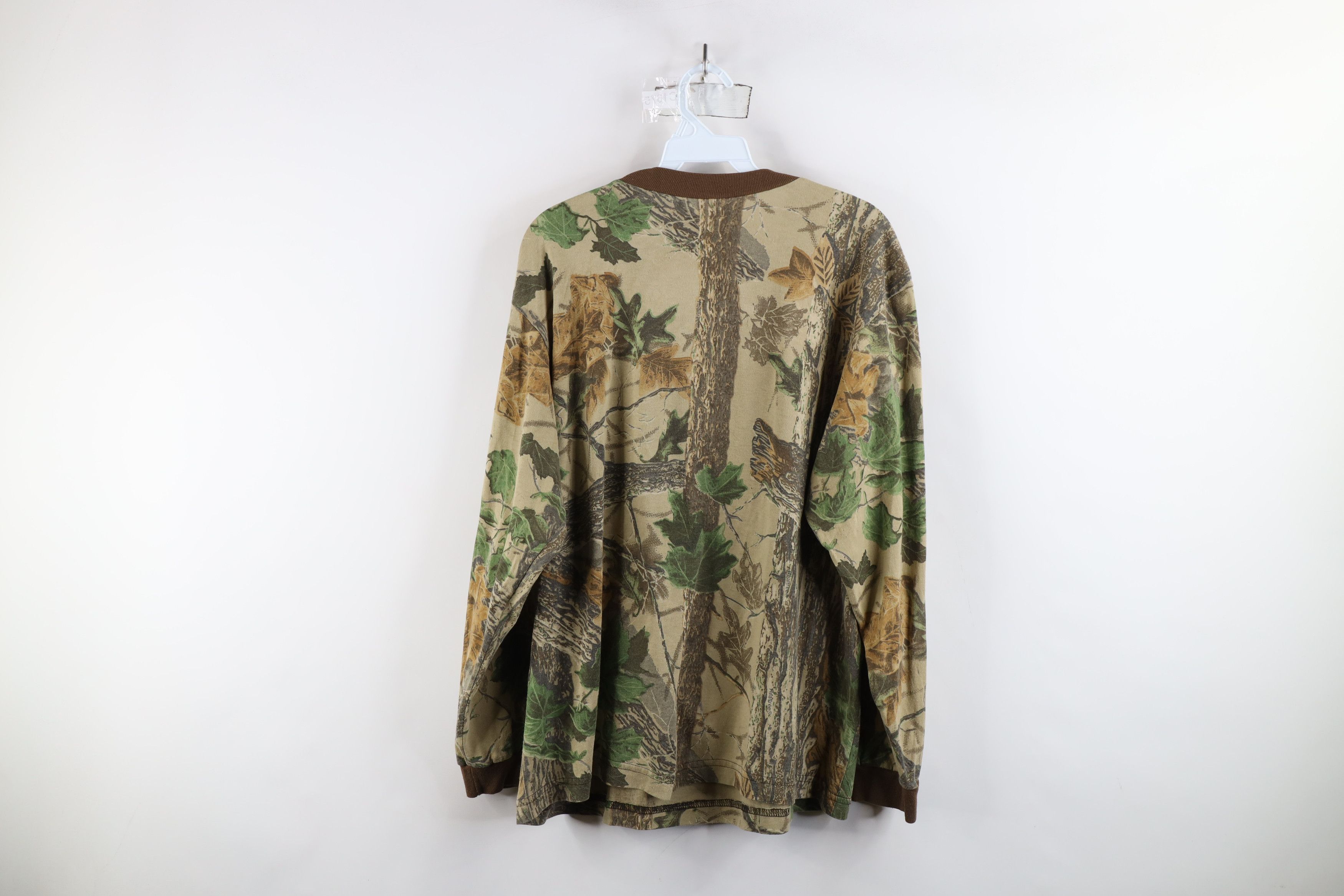 Vintage Vintage 90s Streetwear Camouflage Long Sleeve T-Shirt US Size US XL / EU 56 / 4 - 9 Thumbnail