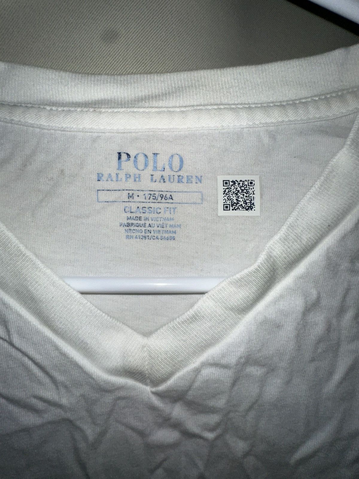 Polo Ralph Lauren Polo T-shirt white Size US M / EU 48-50 / 2 - 2 Thumbnail