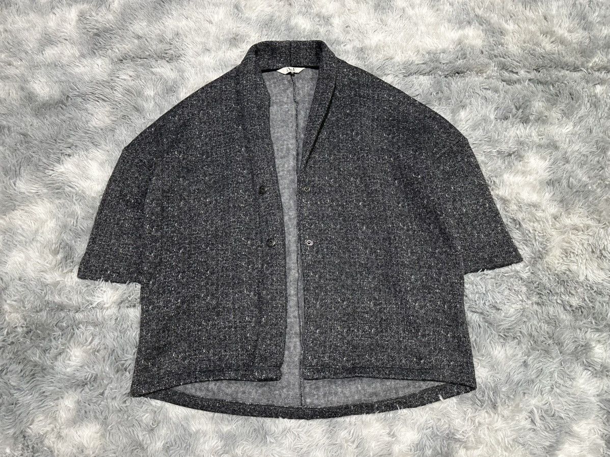 Yohji Yamamoto 🔥Vintage Atsuro Tayama Knit Kimono Cardigan Size US XL / EU 56 / 4 - 9 Thumbnail