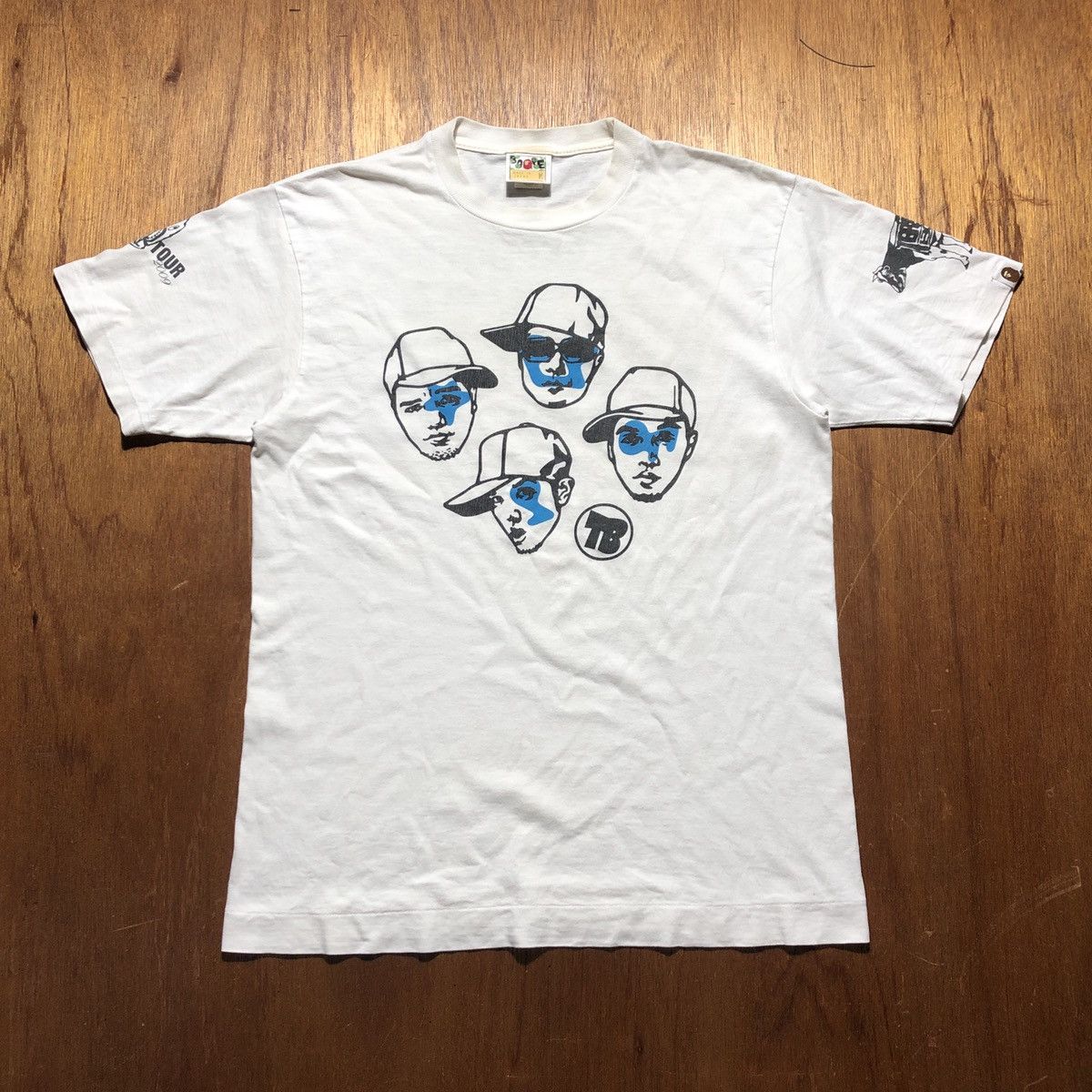 Bape × Nigo Teriyaki Boyz 2009 Japan Tour Tee Size US M / EU 48-50 / 2 - 1 Thumbnail