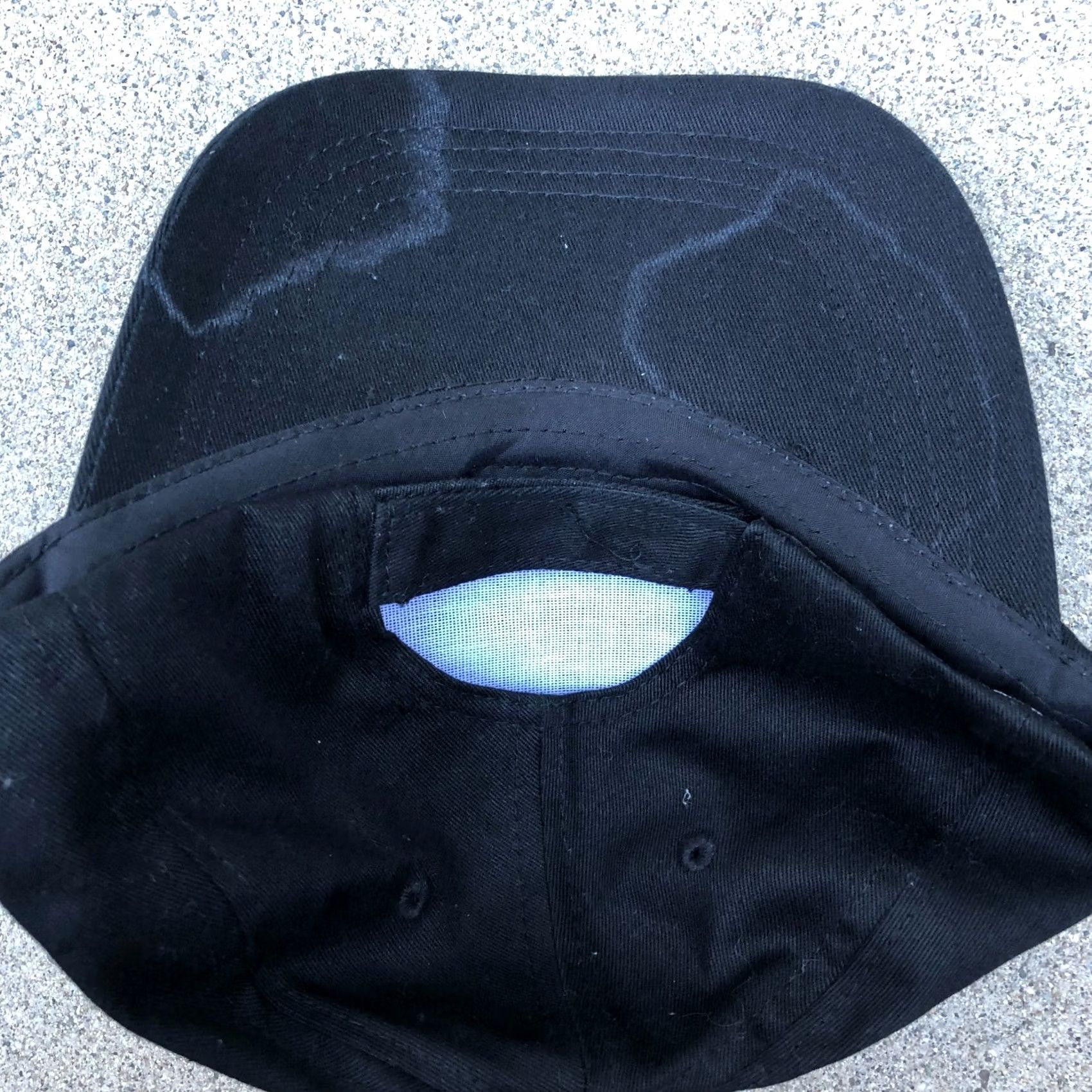 Vintage CAMEO Baseball Cap Men's One Size Black Adjustable Hat Blank Plain Size ONE SIZE - 6 Thumbnail