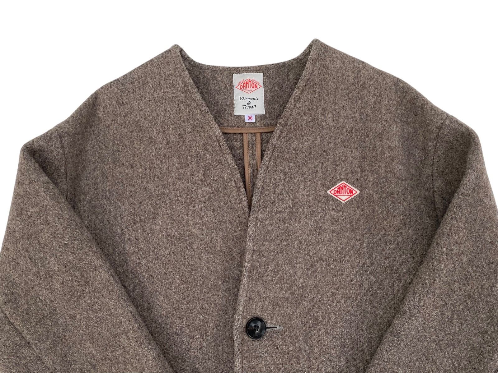 Danton × Japanese Brand Danton Wool Jacket Button up Size M / US 6-8 / IT 42-44 - 3 Thumbnail
