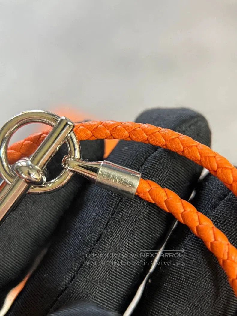Hermes Hermes Double Loop Leather Bracelet. Size ONE SIZE - 3 Thumbnail