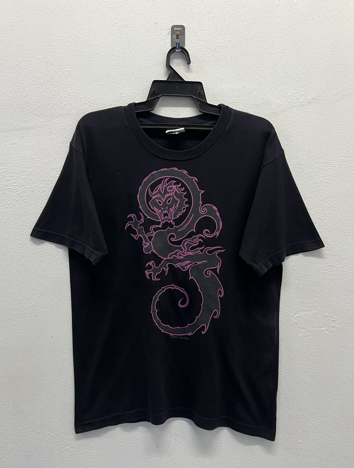 Vintage VTG Living In Skin Men's T-Shirt Tee 90's Size US M / EU 48-50 / 2 - 1 Thumbnail